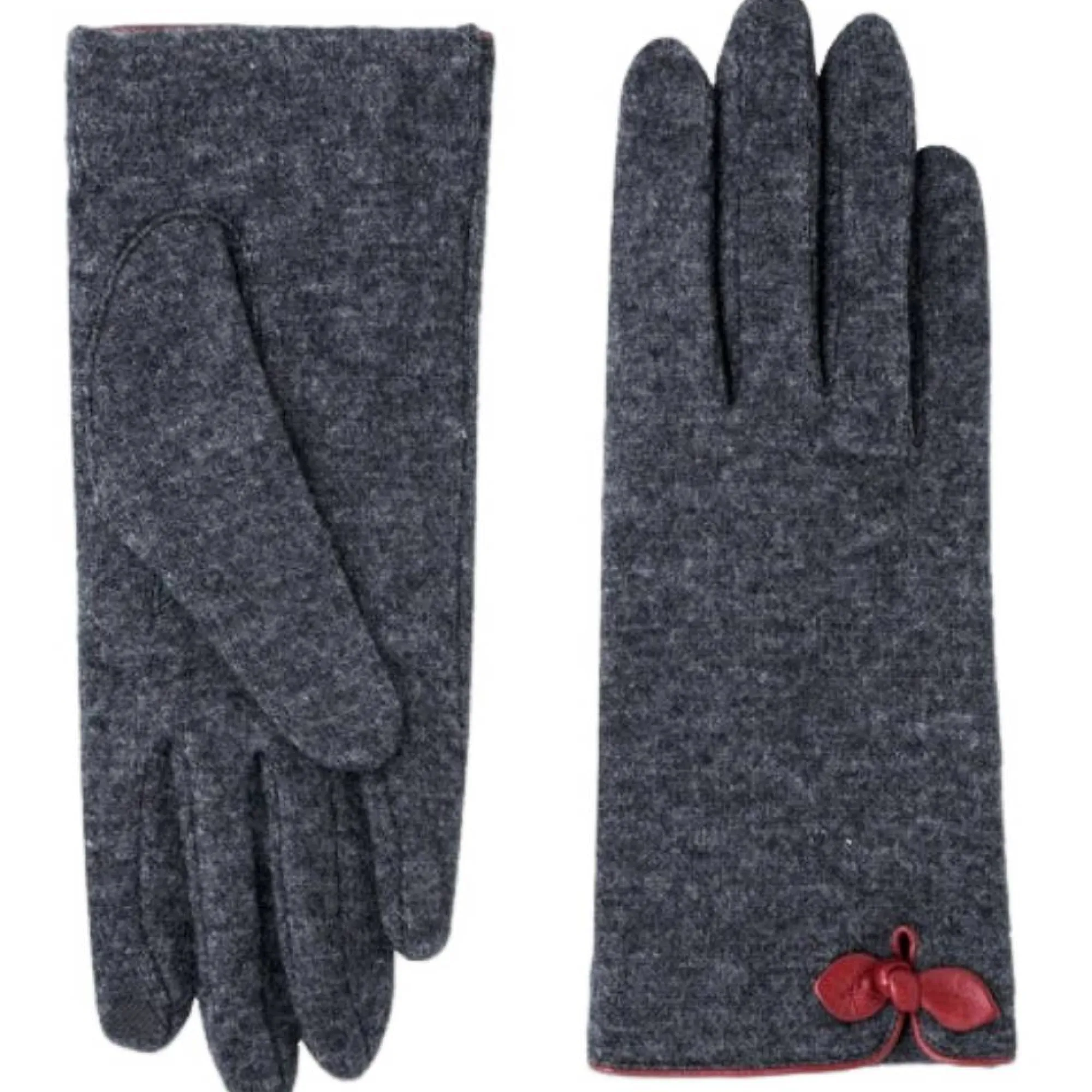 Glove Story Gants Femme*Gants femme tactiles avec petit noeud