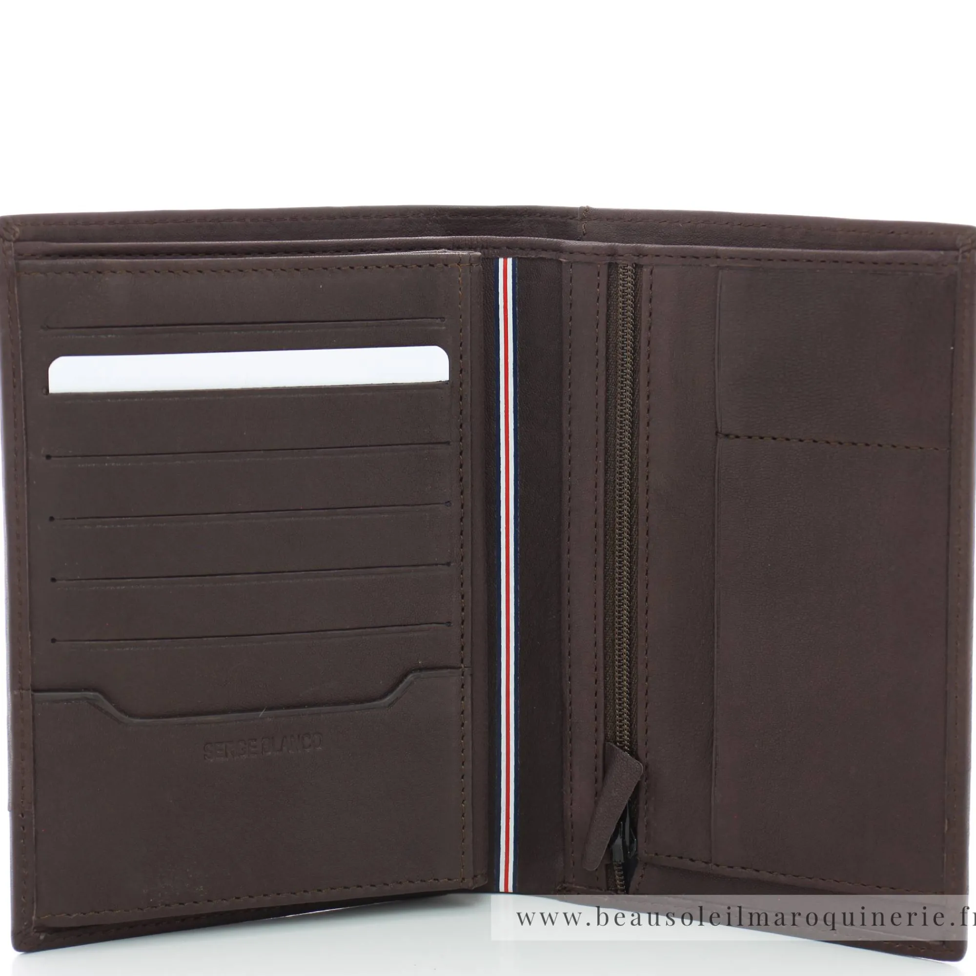 Serge Blanco Portefeuilles Homme*Grand portefeuille en cuir Anchorage