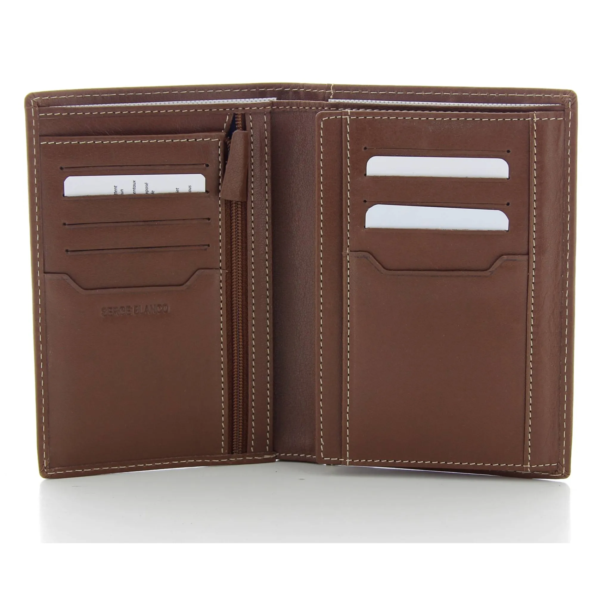 Serge Blanco Portefeuilles Homme*Grand portefeuille homme Marfa en cuir