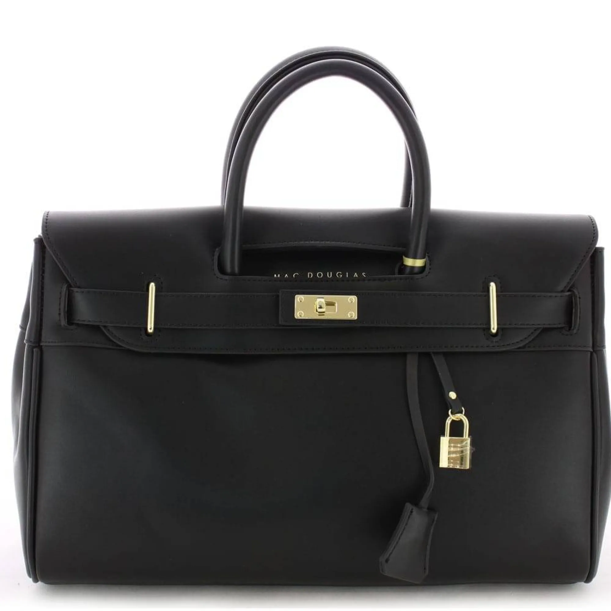 Mac Douglas Sacs À Main*Grand sac a main Pyla Meryl S similicuir lisse Noir