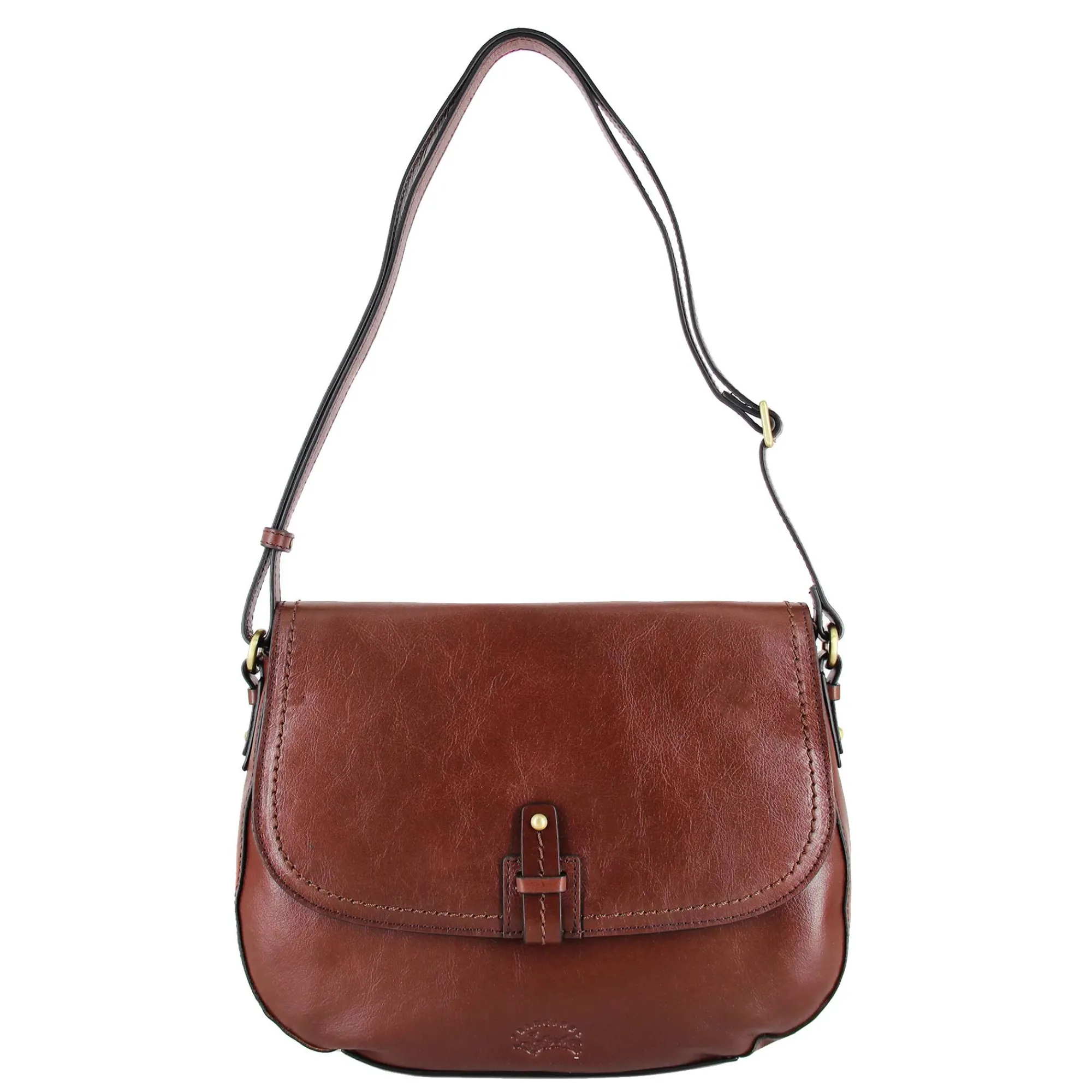 Francinel Sacs Bandoulière*Grand sac bandouliere a rabat Tilleul en cuir Marron