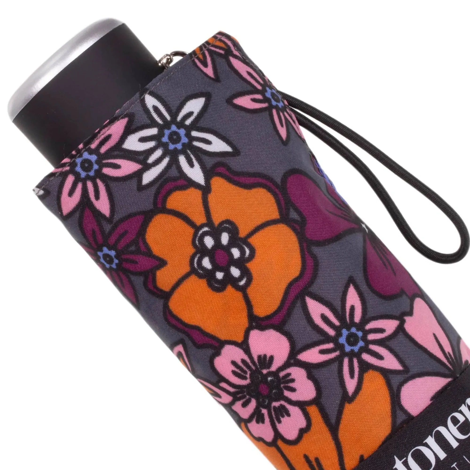 Isotoner Parapluies*Mini parapluie automatique X-tra Sec Fleurs Seventies