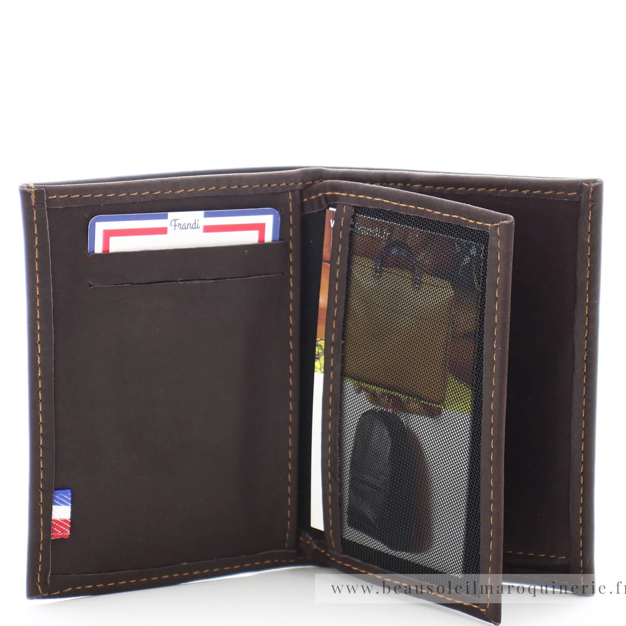 Frandi Portefeuilles Homme*Mini portefeuille homme en cuir Authentique