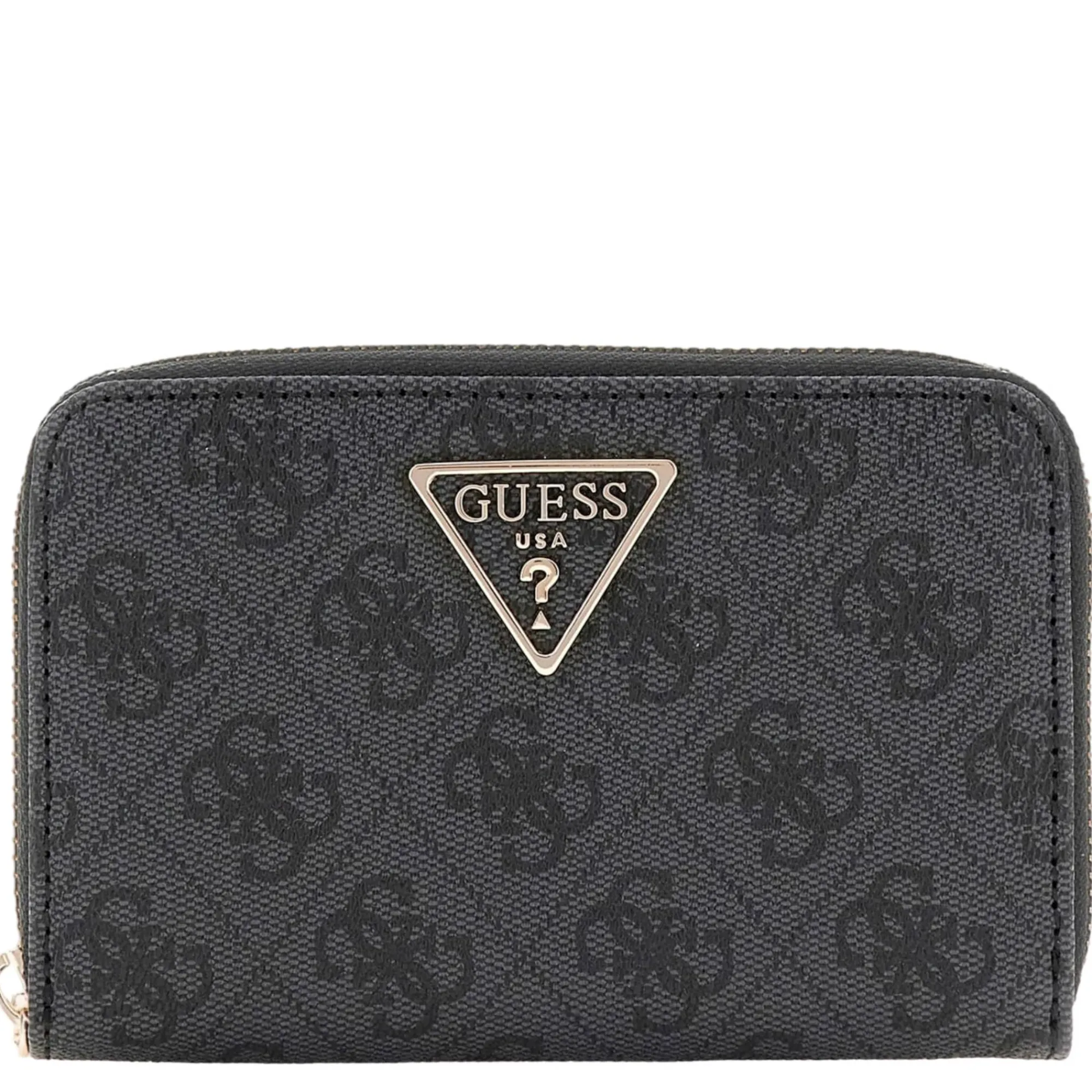 Guess Portefeuilles Femme*Mini portefeuille Imprime logo Laurel Noir Multi