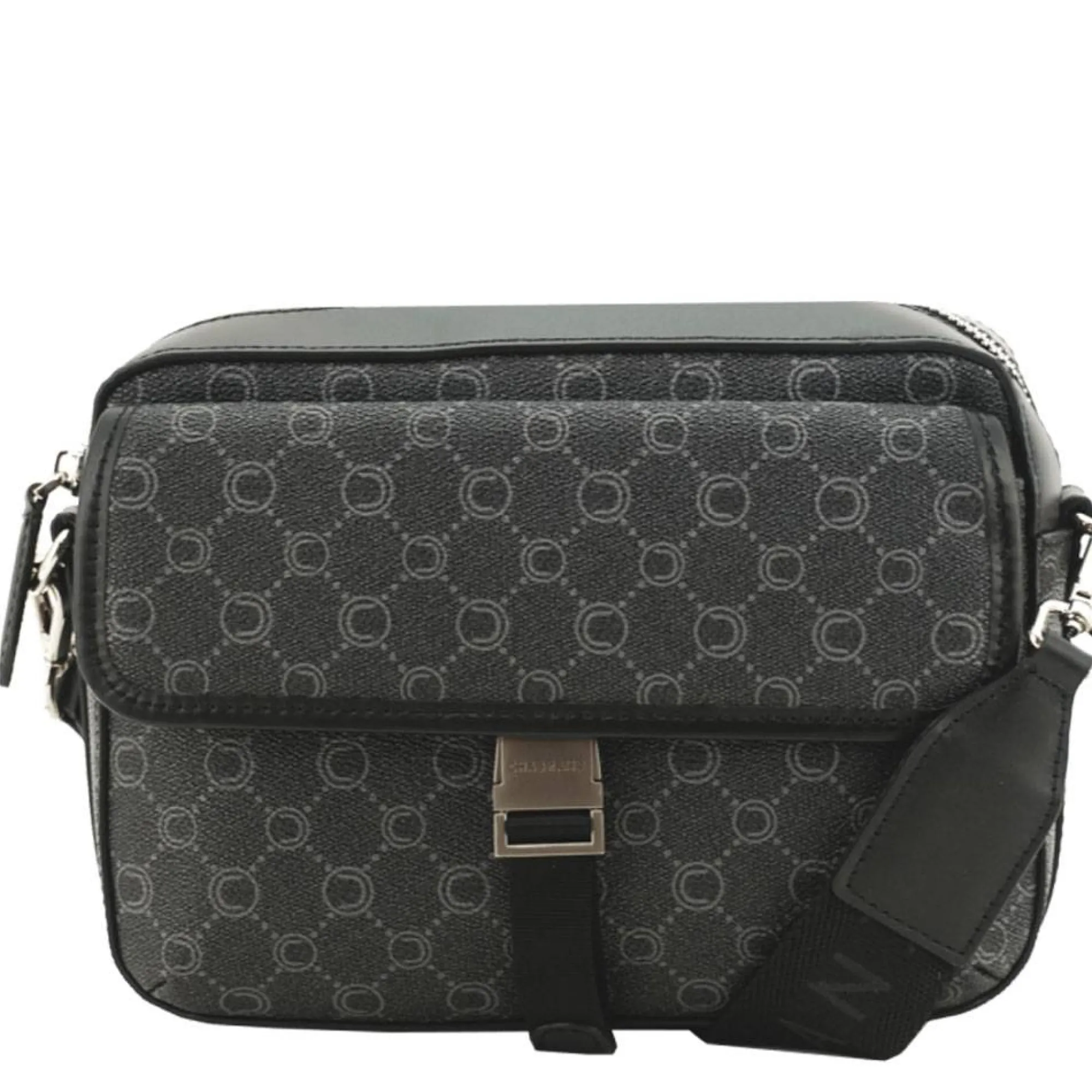 Chabrand Sacoches Homme*Mini sacoche Icone logo effet graine Noir Multi