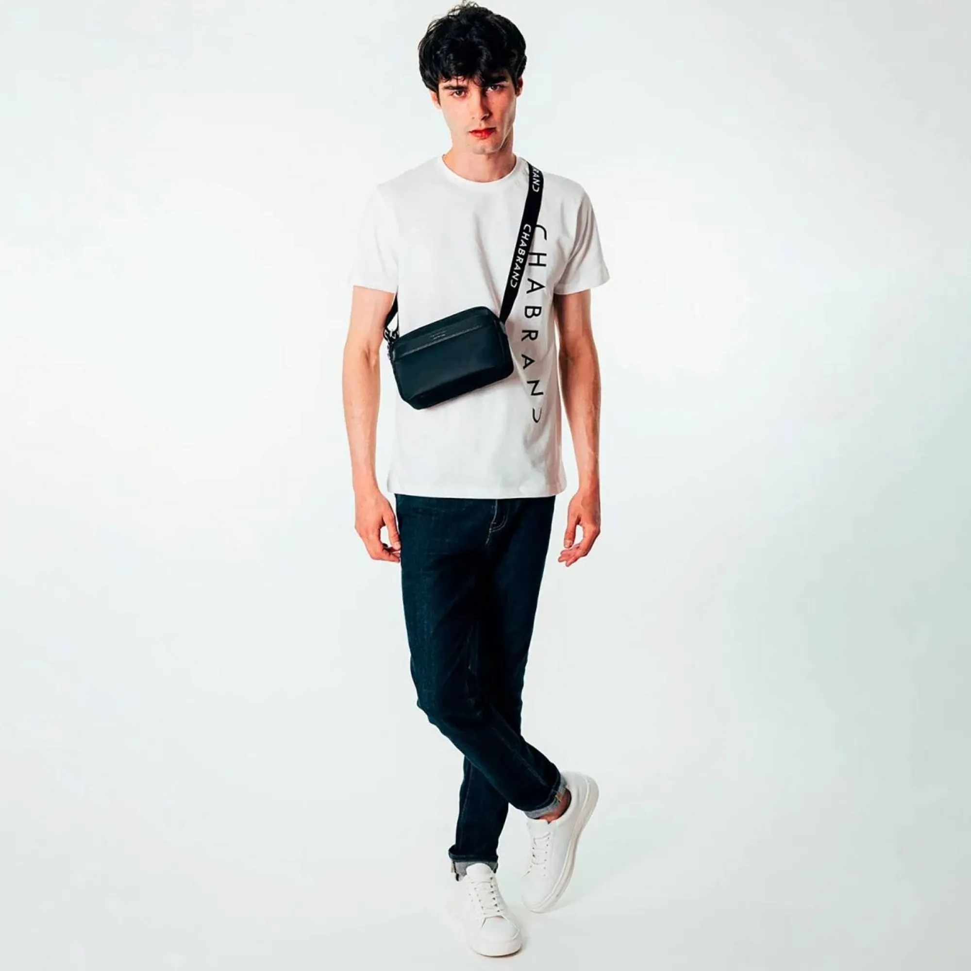 Chabrand Sacoches Homme*Mini sacoche reporter Saint Antoine Noir