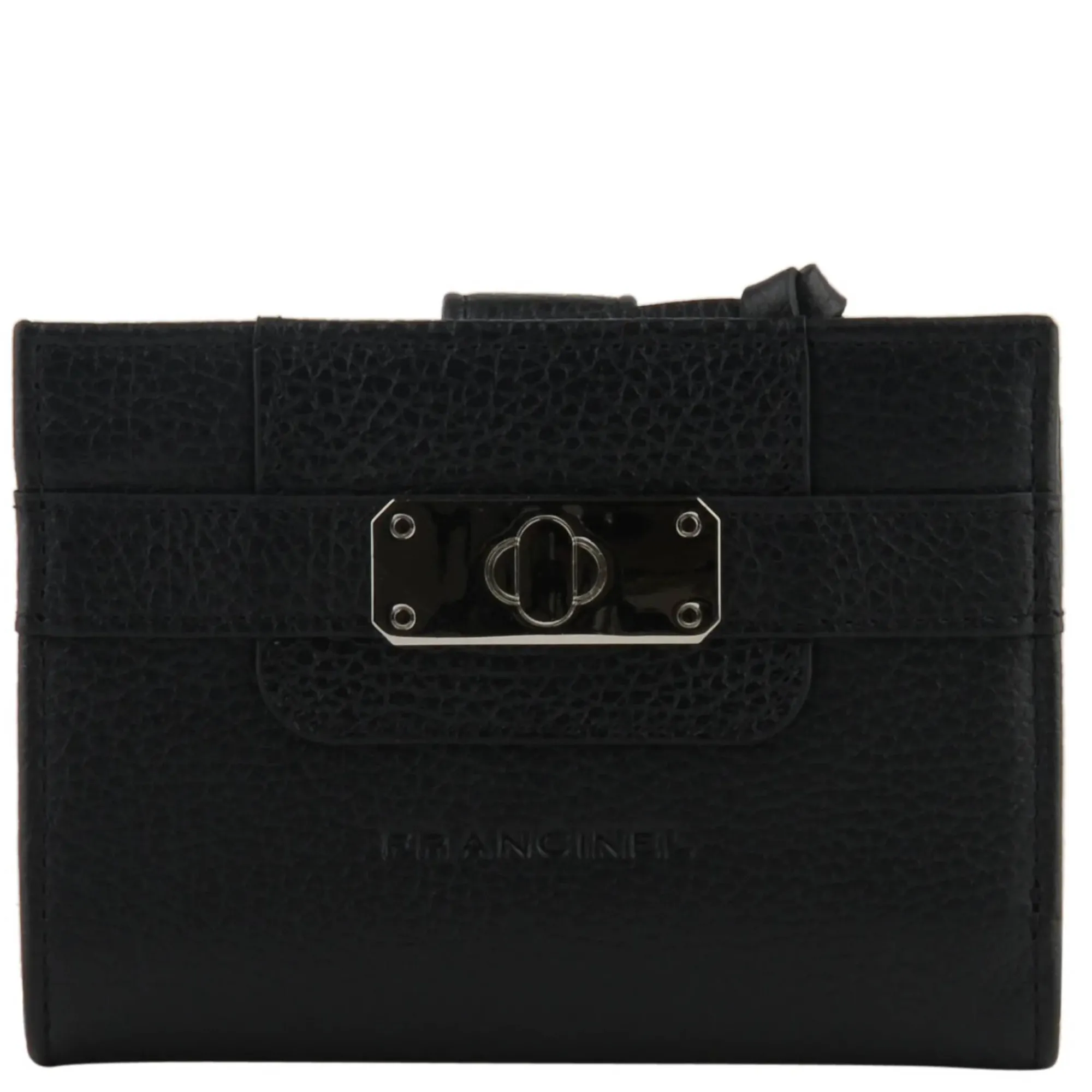 Francinel Portefeuilles Femme*Petit portefeuille Dakota effet graine Noir
