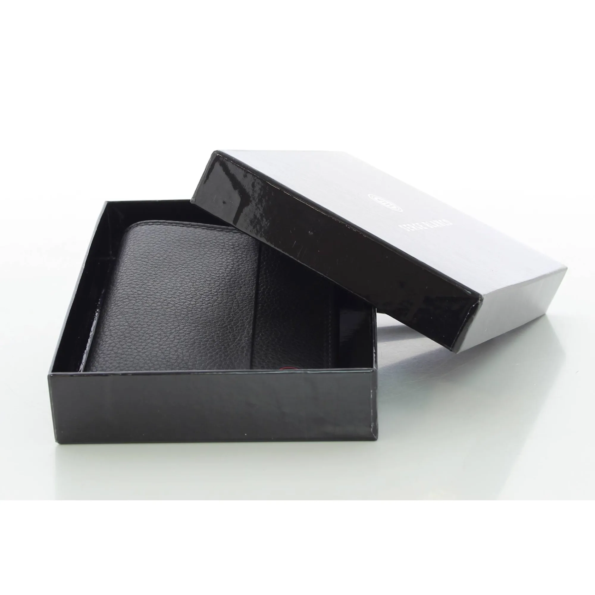 Serge Blanco Portefeuilles Homme*Petit portefeuille homme Vancouver en cuir Noir