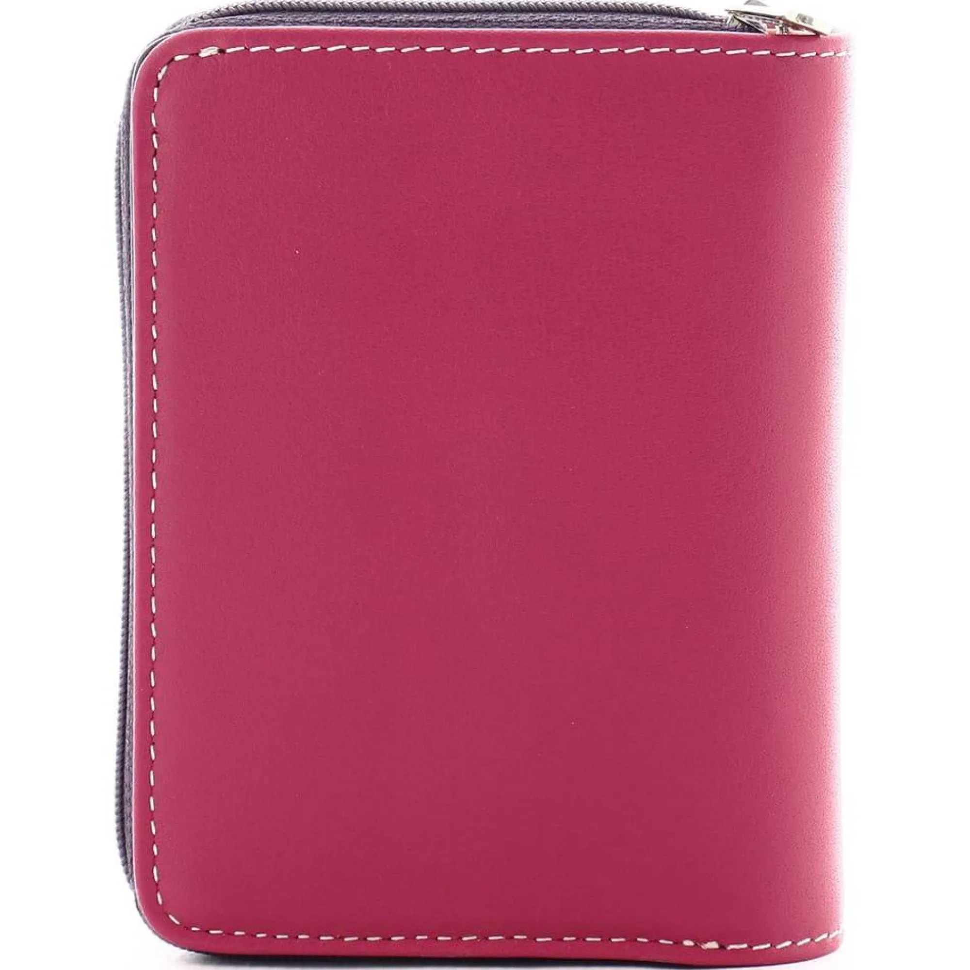 Francinel Portefeuilles Femme*Petit portefeuille zippe Casual Multi cuir Fushia