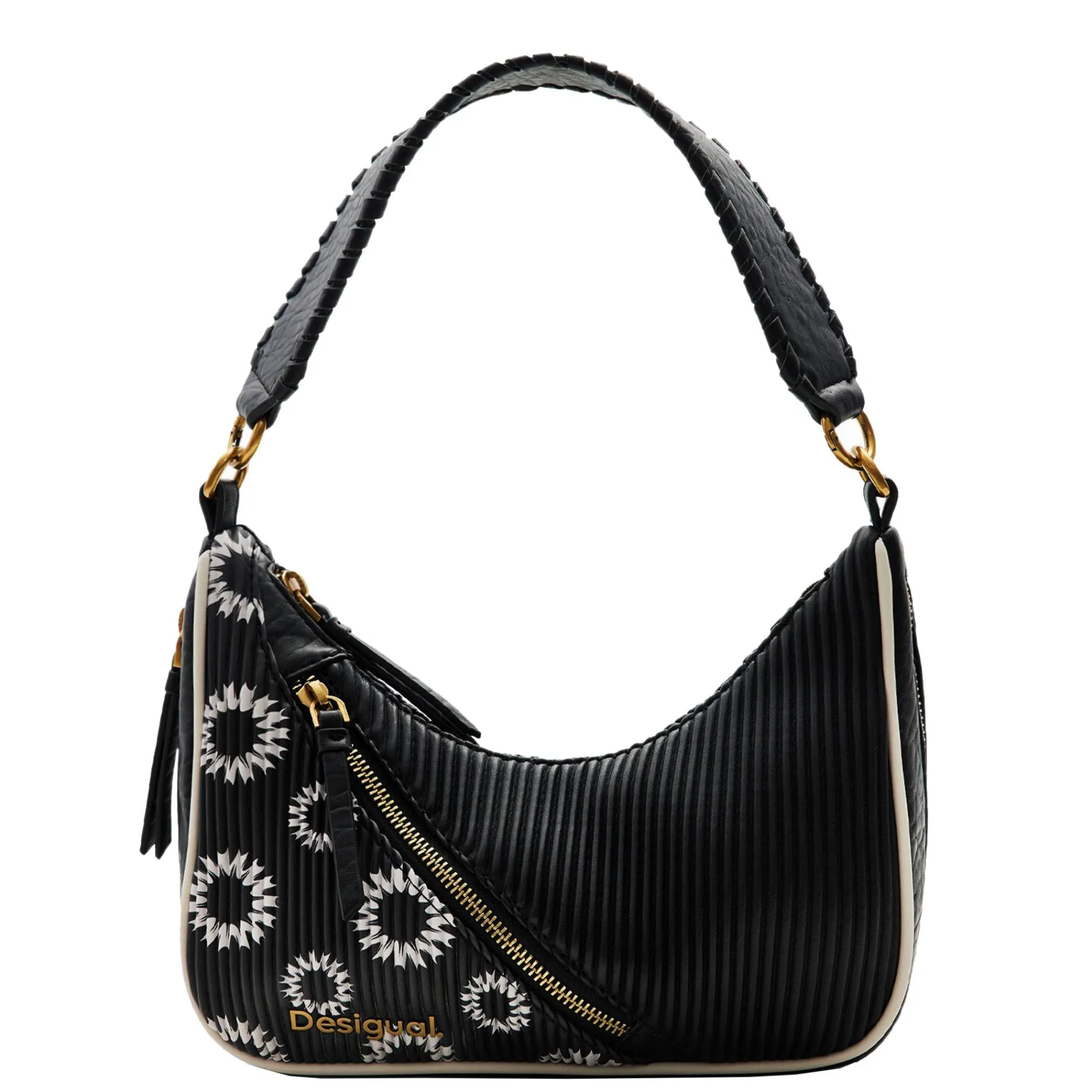 Desigual Sacs À Main*Petit sac a main patchwork Altura Medley Noir