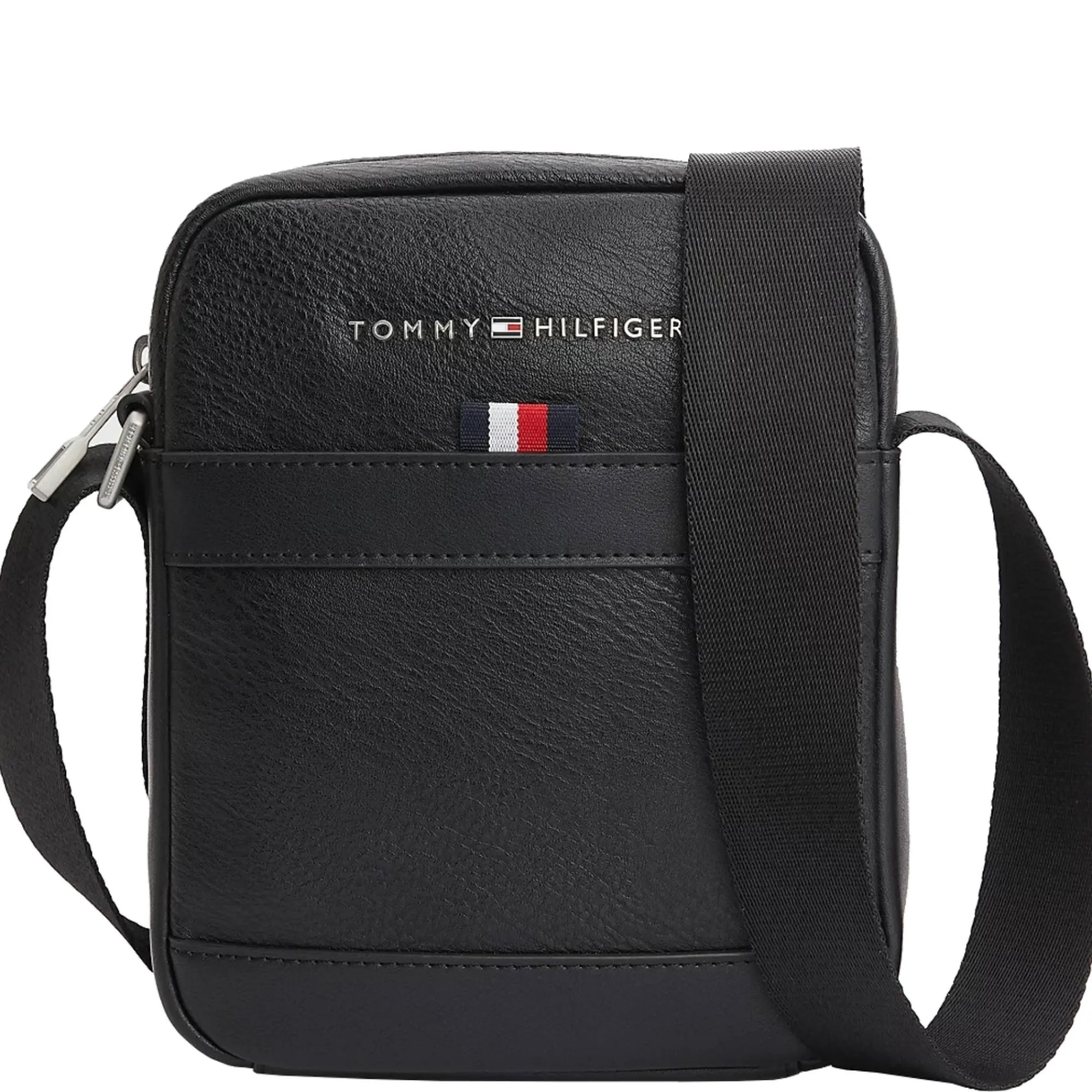 Tommy Hilfiger Petites Sacoches Homme*Petit sac reporter Transit logo en metal Noir
