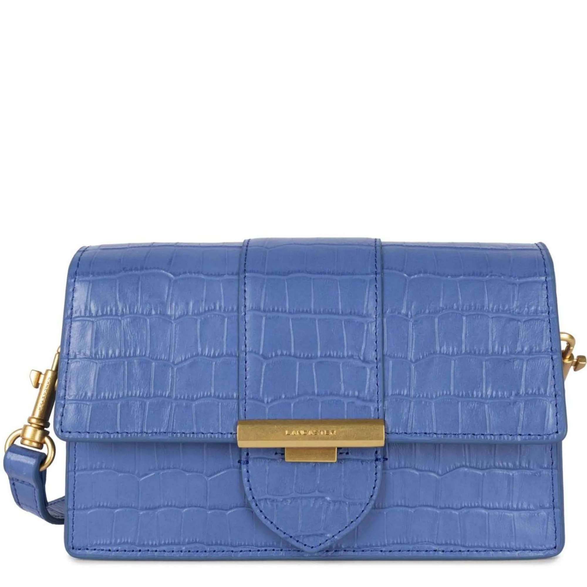 Lancaster Sacs Porté Épaule | Sacs Bandoulière*Petit sac trotteur Exotic Ily facon croco