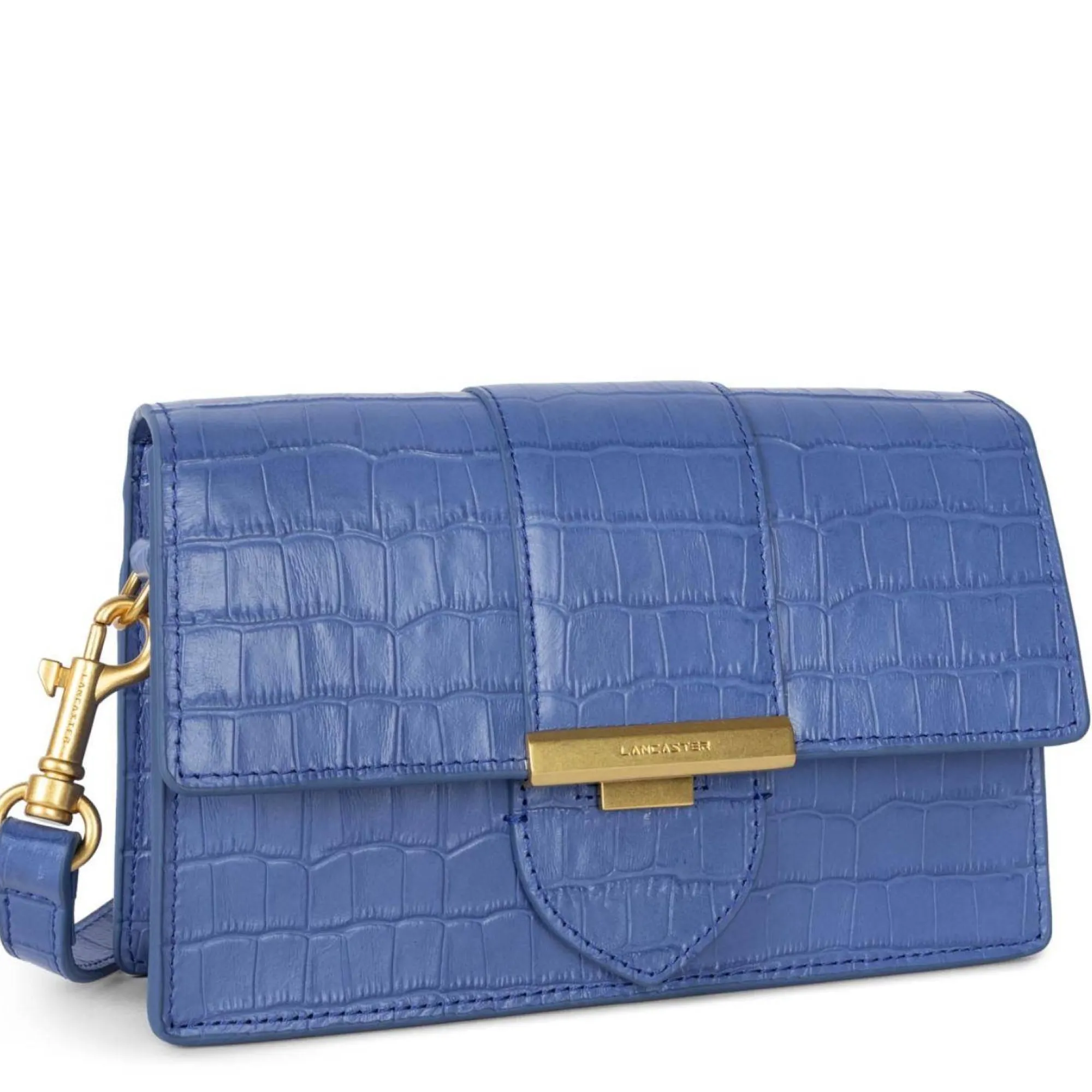Lancaster Sacs Porté Épaule | Sacs Bandoulière*Petit sac trotteur Exotic Ily facon croco