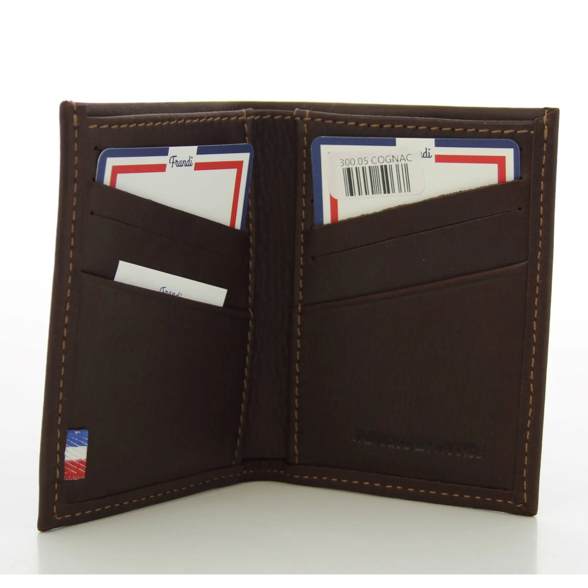 Frandi Porte-Cartes Homme*Porte-cartes anti RFID en cuir