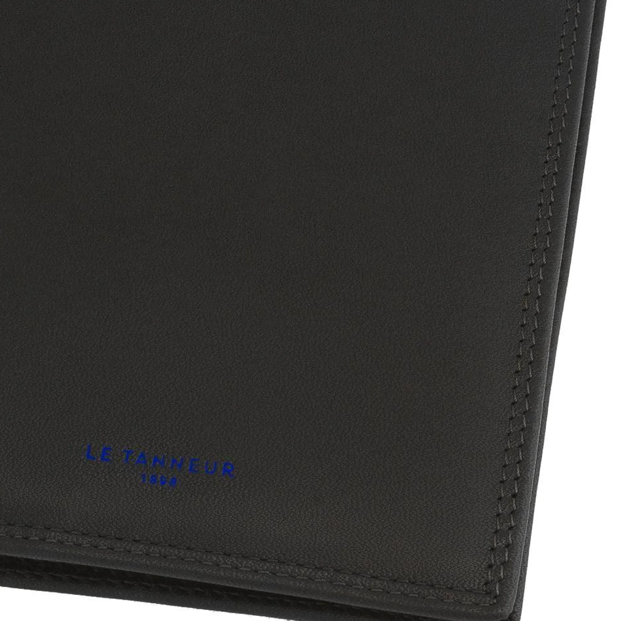 Le Tanneur Porte-Cartes Homme*Porte-cartes cuir Martin avec poche billets Noir
