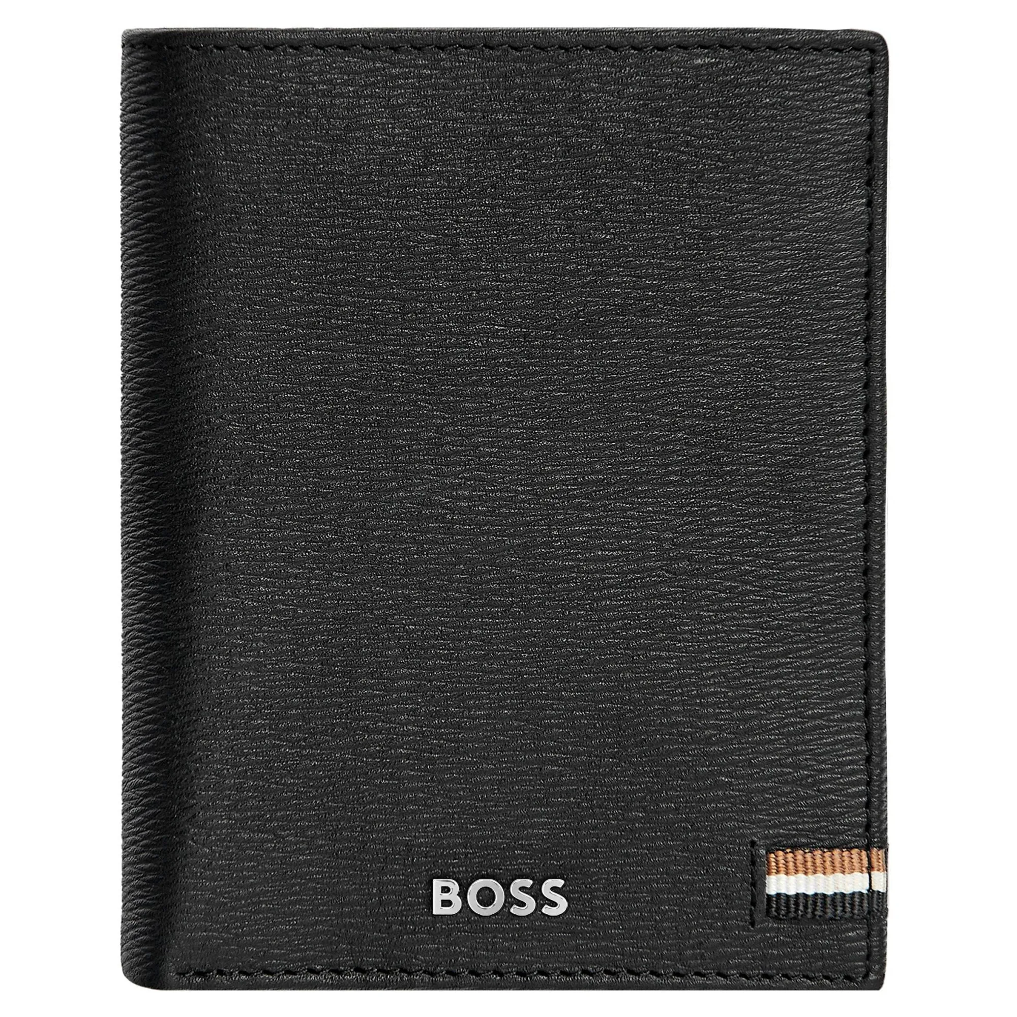 Hugo Boss Porte-Cartes Homme*Porte-cartes Flap Iconic avec porte-monnaie Noir