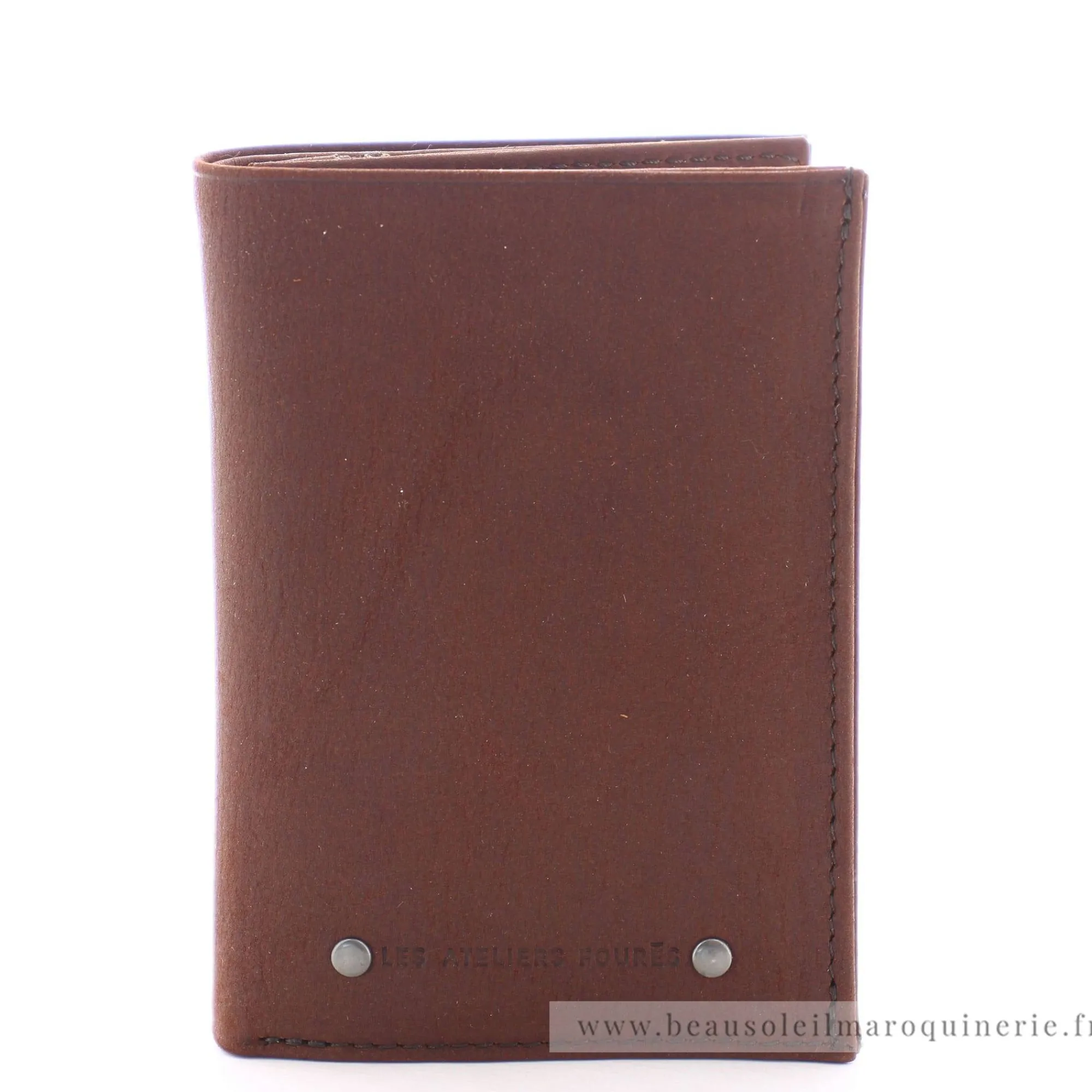 Les Ateliers Foures Portefeuilles Homme | Porte-Cartes Homme*Portefeuille Achille Baroudeur double rabat