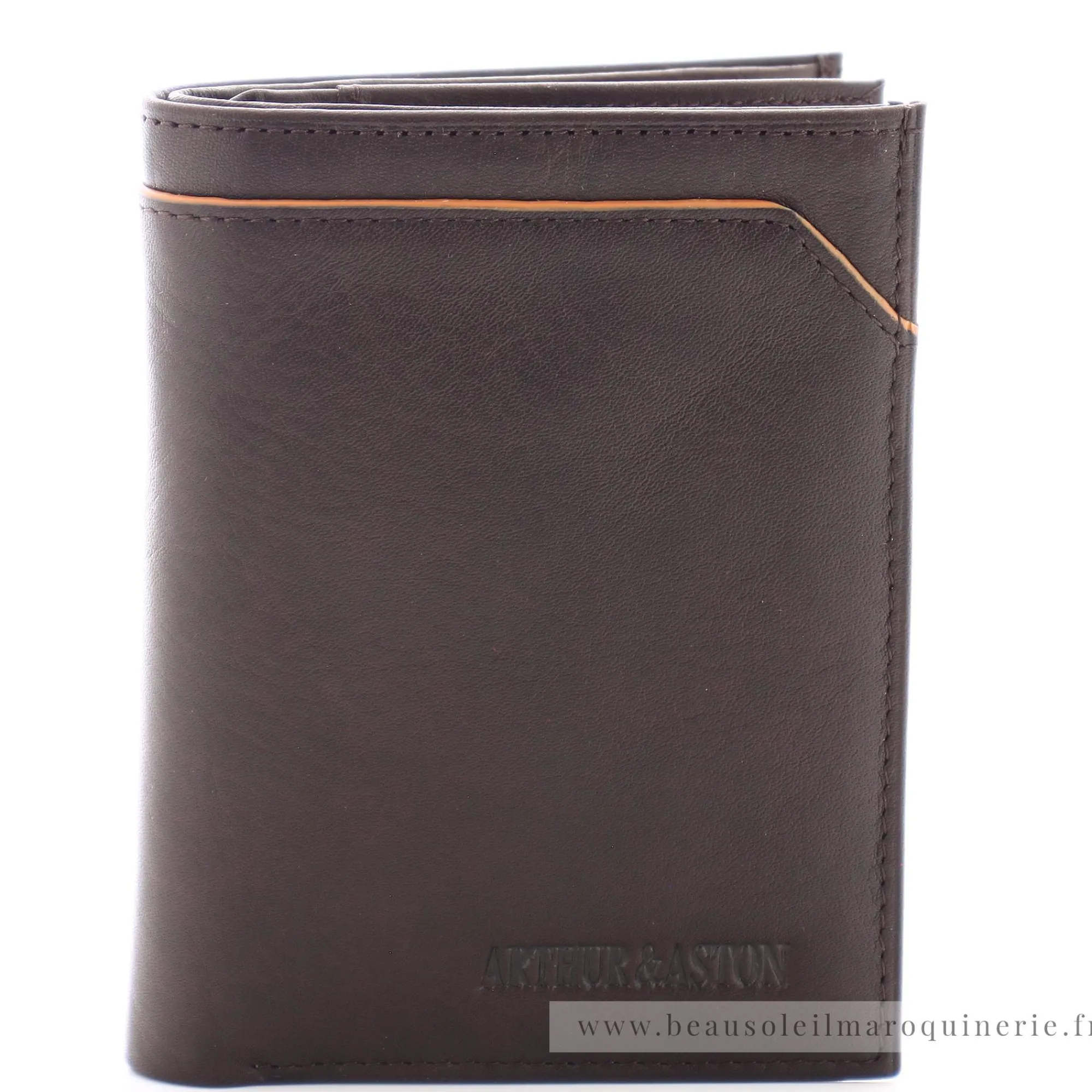 Arthur Aston Portefeuilles Homme*Portefeuille en cuir de vachette Ennis