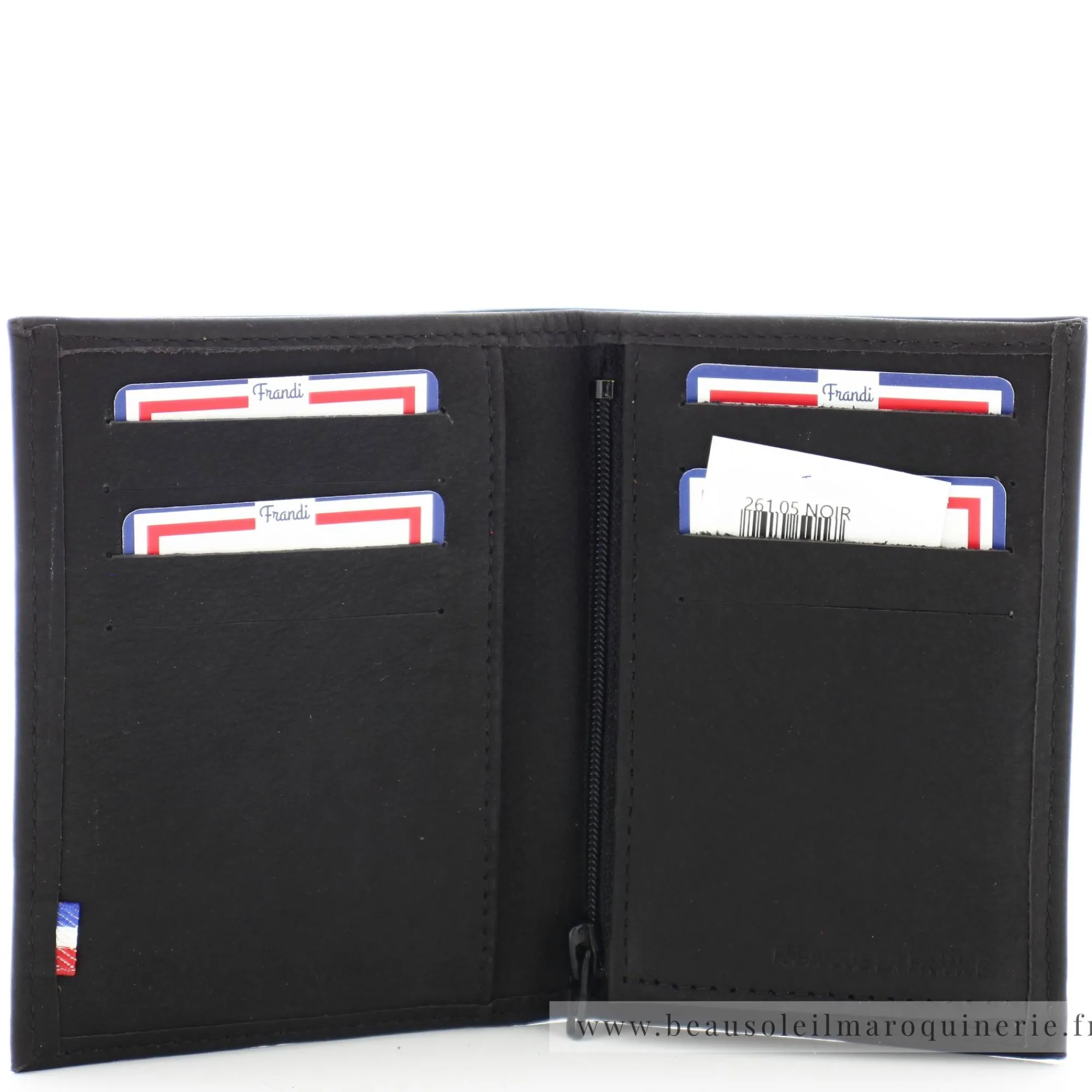 Frandi Portefeuilles Femme*Portefeuille junior 2 volets cuir Authentique