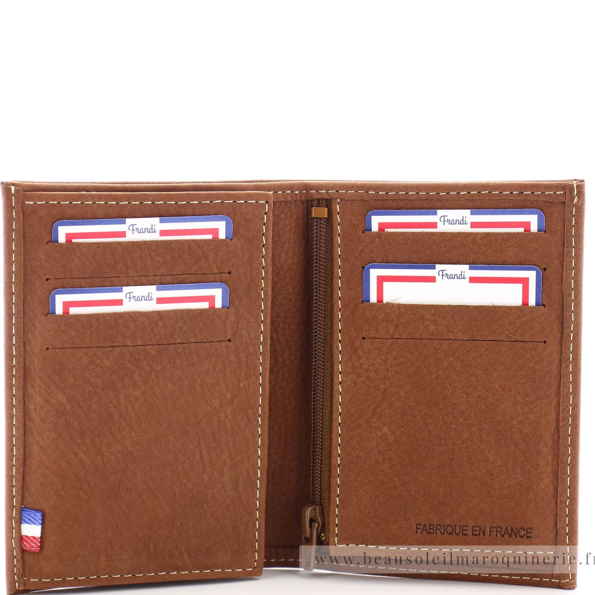 Frandi Portefeuilles Homme | Portefeuilles Femme*Portefeuille junior homme en cuir Nubuck