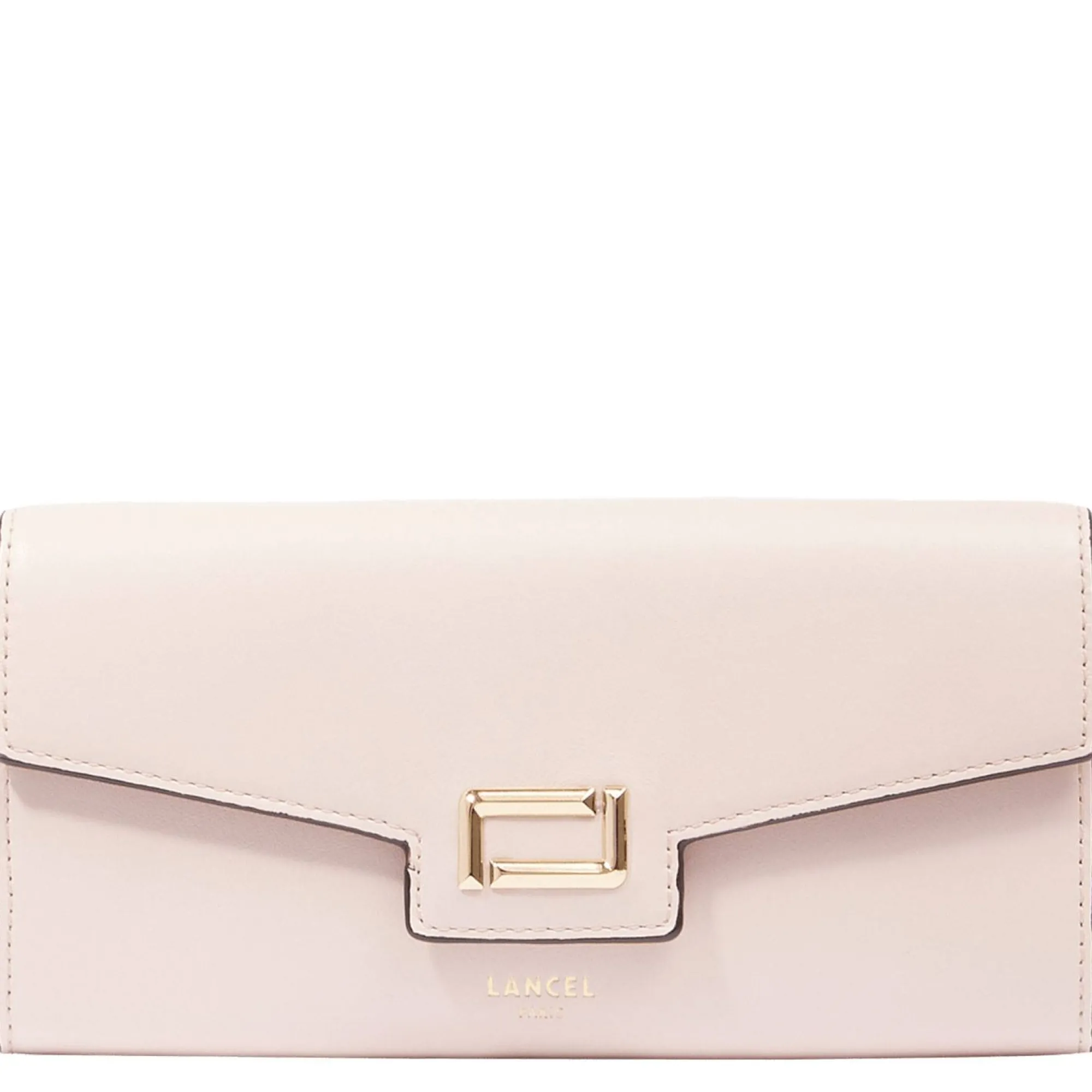 Lancel Portefeuilles Femme*Portefeuille long Angele rabat cuir lisse