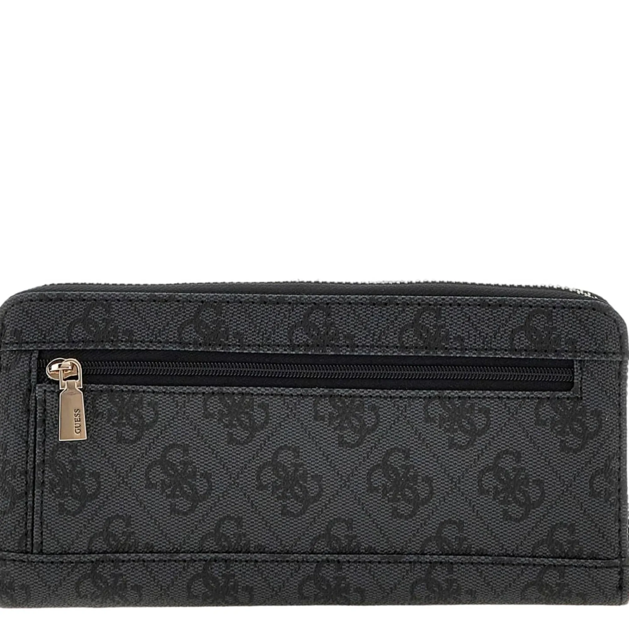 Guess Portefeuilles Femme*Portefeuille maxi avec logo Laurel 4G Noir