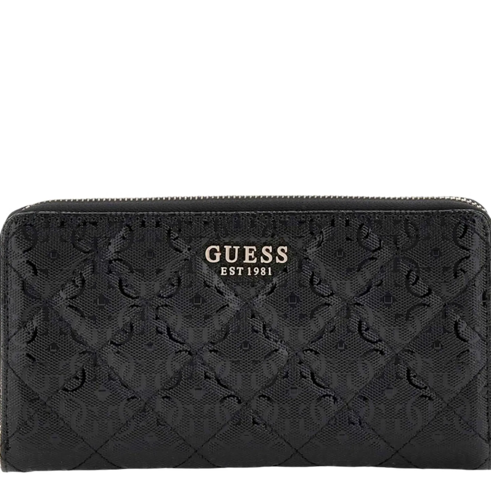 Guess Portefeuilles Femme*Portefeuille Organizer Laurel matelasse Noir