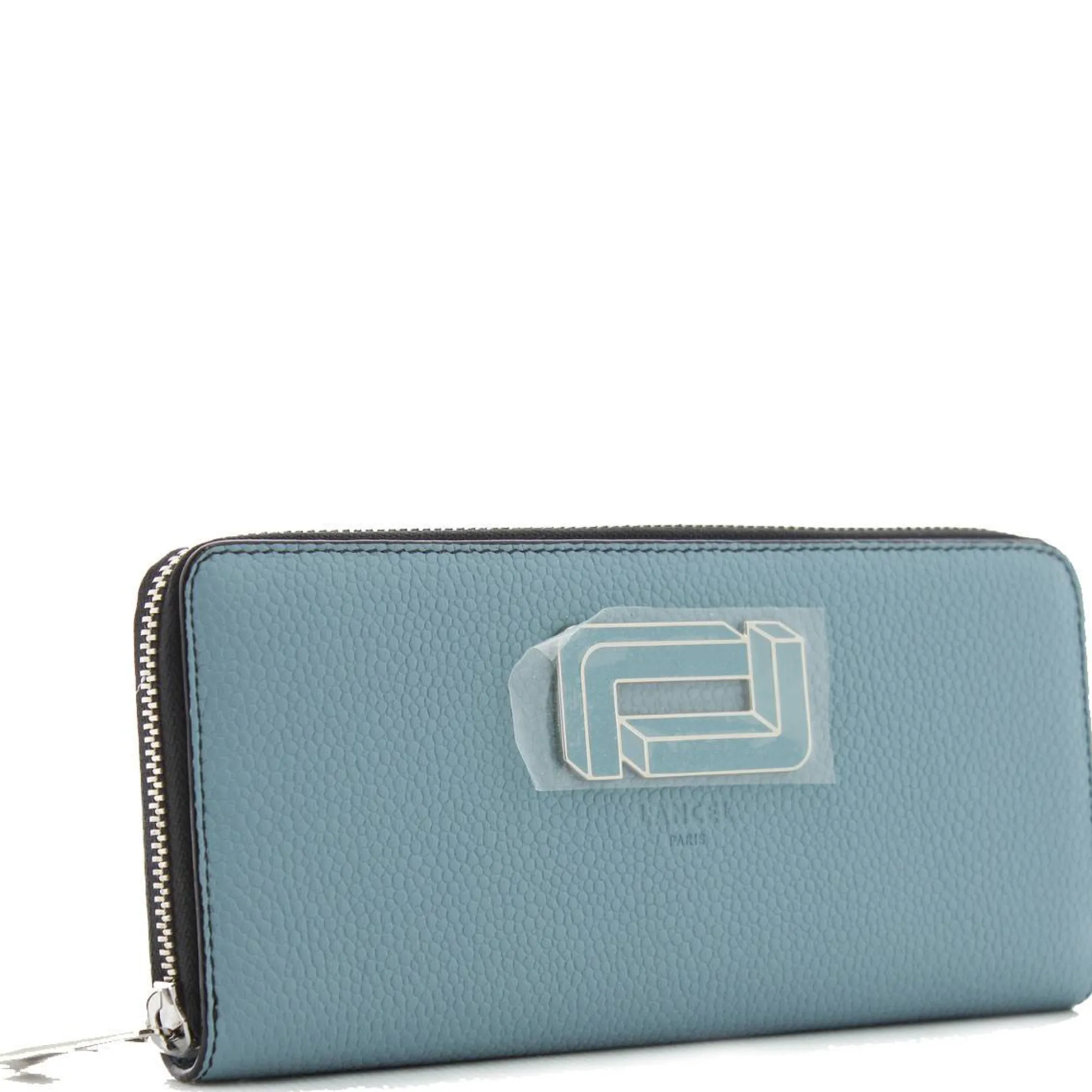 Lancel Portefeuilles Femme*Portefeuille slim zippe en cuir Mia Nuage