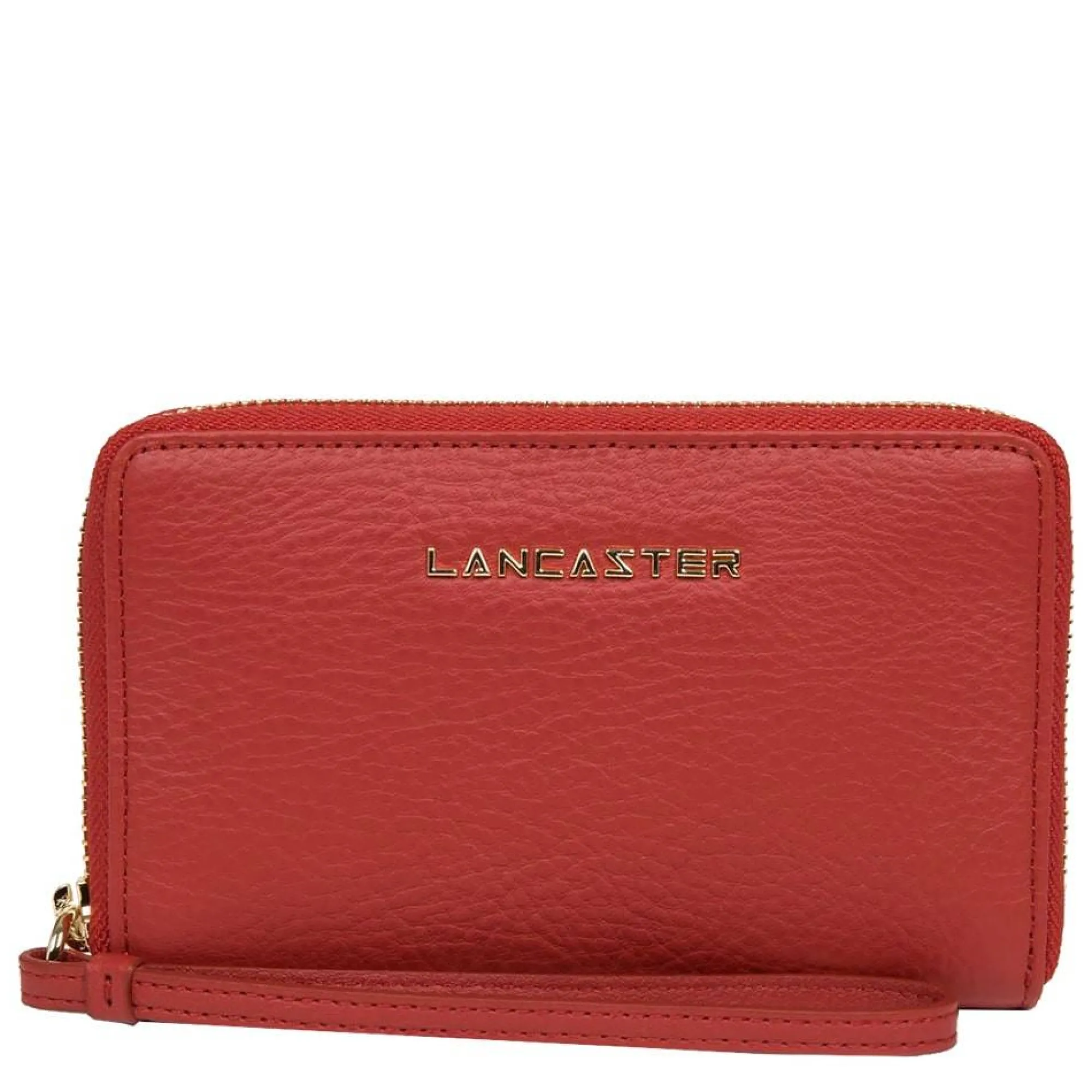 Lancaster Portefeuilles Femme*Portefeuille zippe en cuir Mademoiselle Ana Rouge
