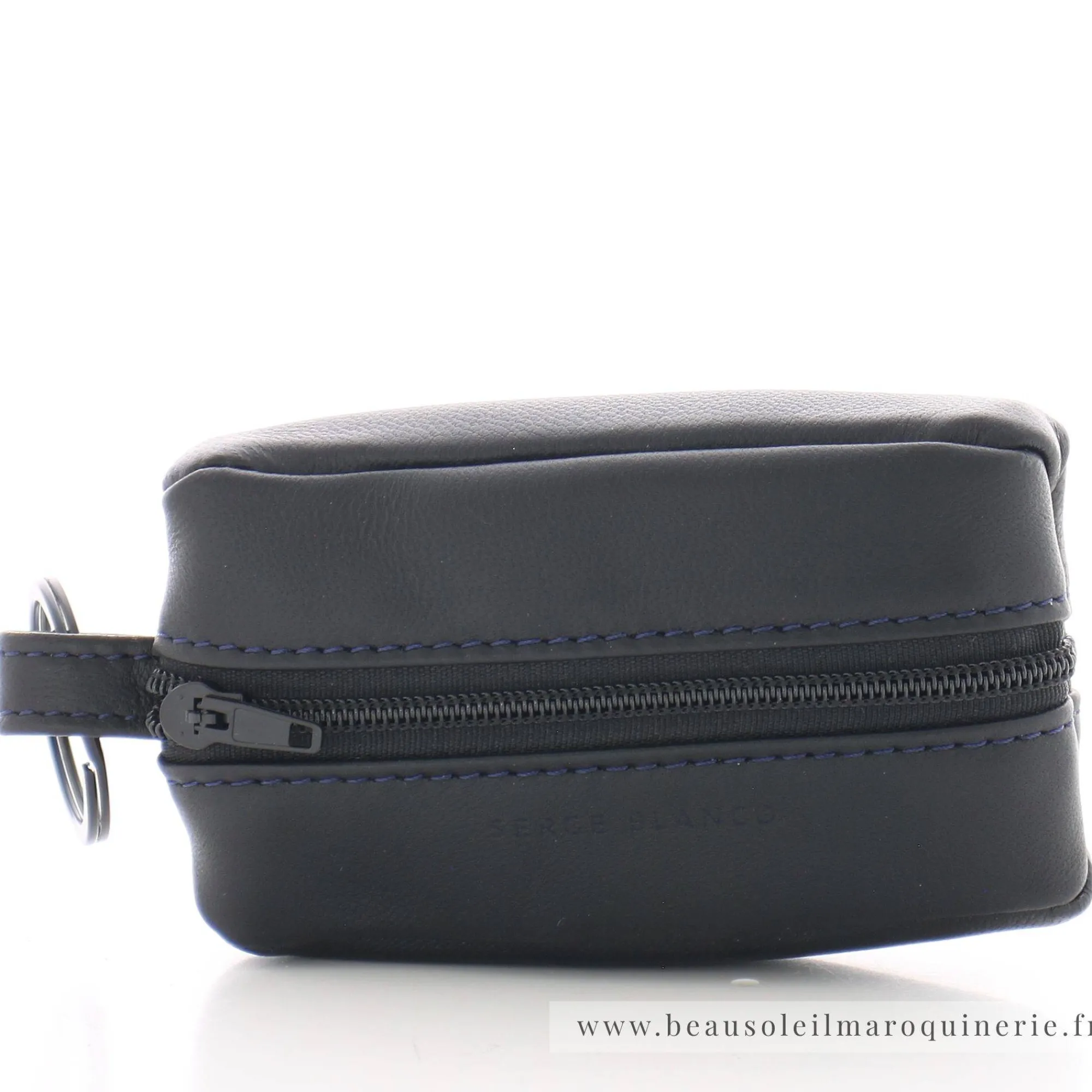Serge Blanco Porte-Monnaie Homme*Porte-monnaie cuir Wyoming grain de cafe