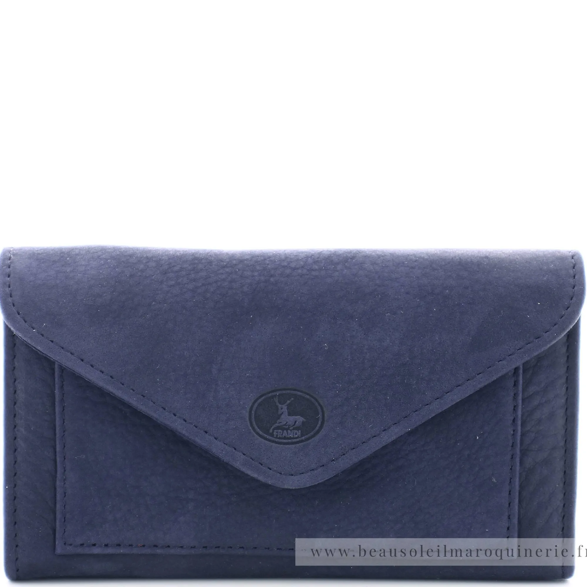 Frandi Porte-Monnaie Femme*Porte-monnaie enveloppe en cuir Nubuck