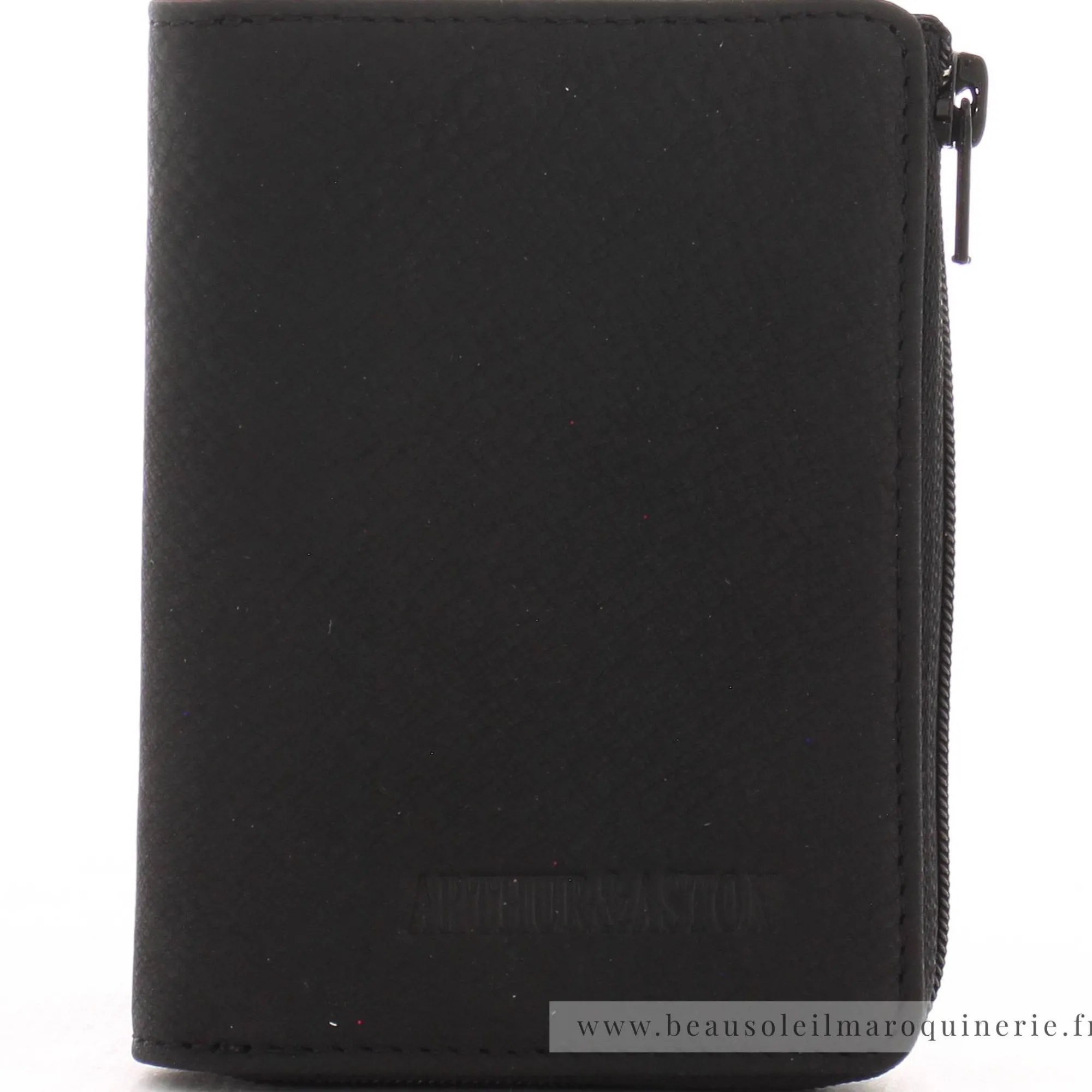 Arthur Aston Porte-Monnaie Homme | Porte-Cartes Homme*Porte-monnaie/cartes Oscar zippe Noir