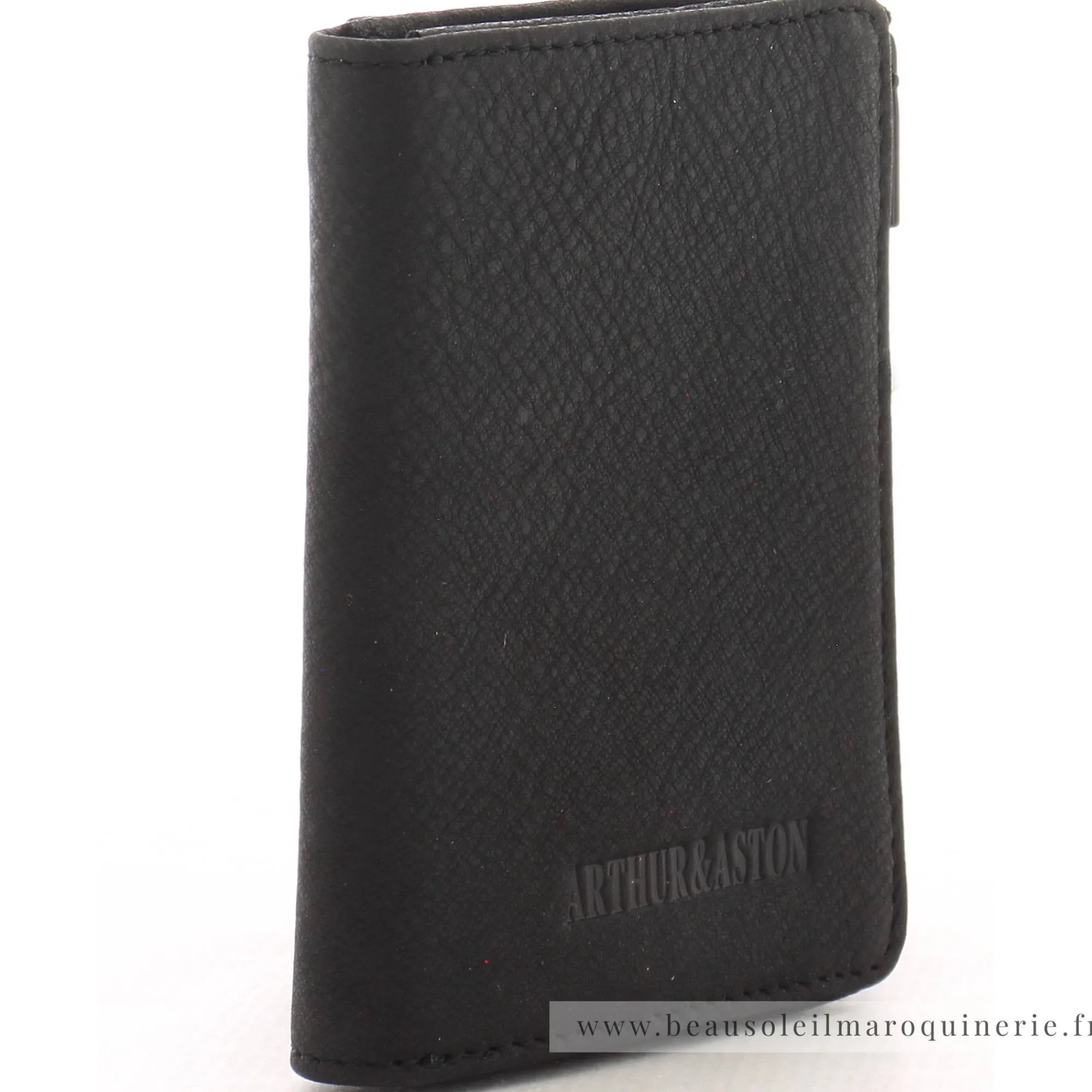Arthur Aston Porte-Monnaie Homme | Porte-Cartes Homme*Porte-monnaie/cartes Oscar zippe Noir