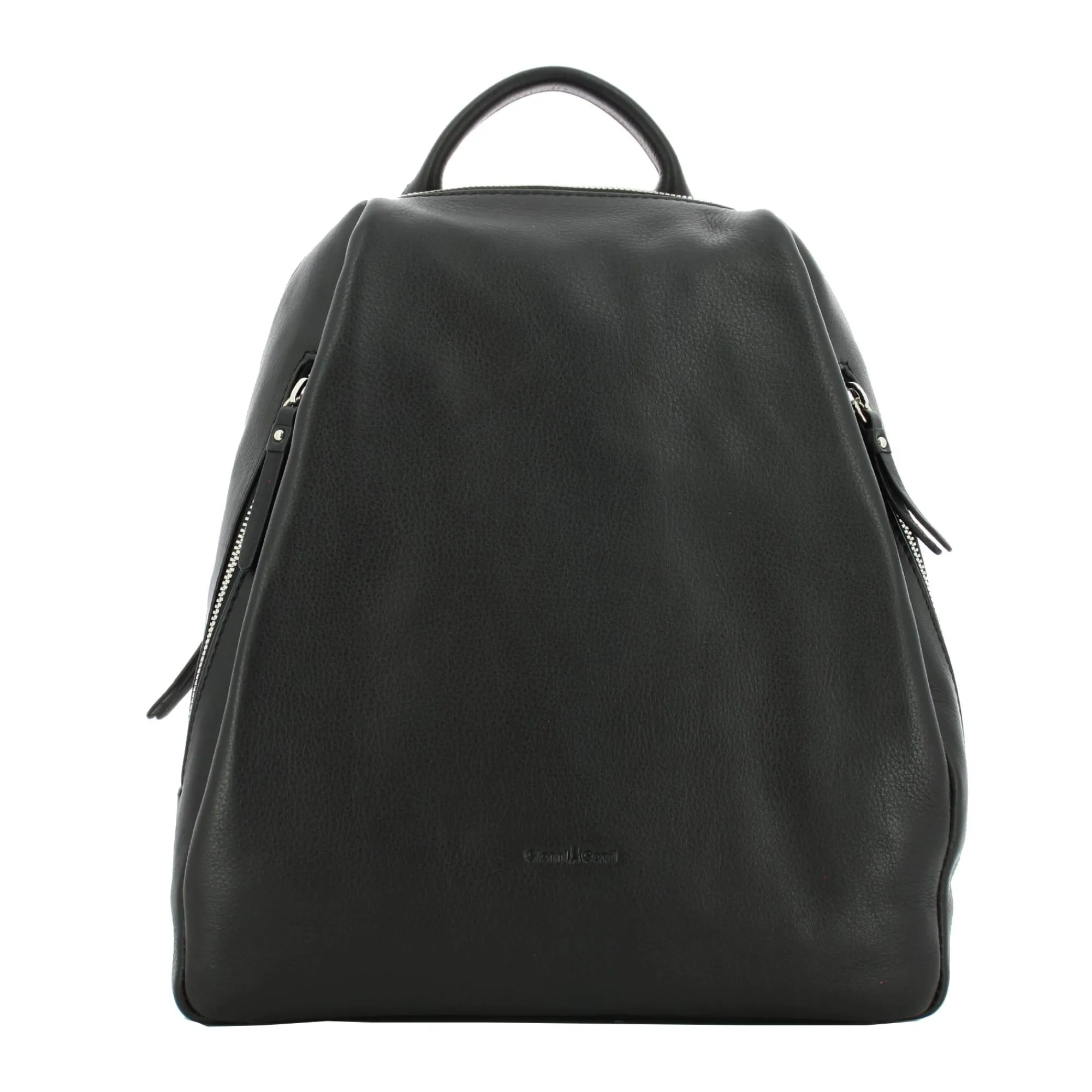 Gianni Conti Sacs À Dos Femme*Sac a dos en cuir pleine fleur Noir