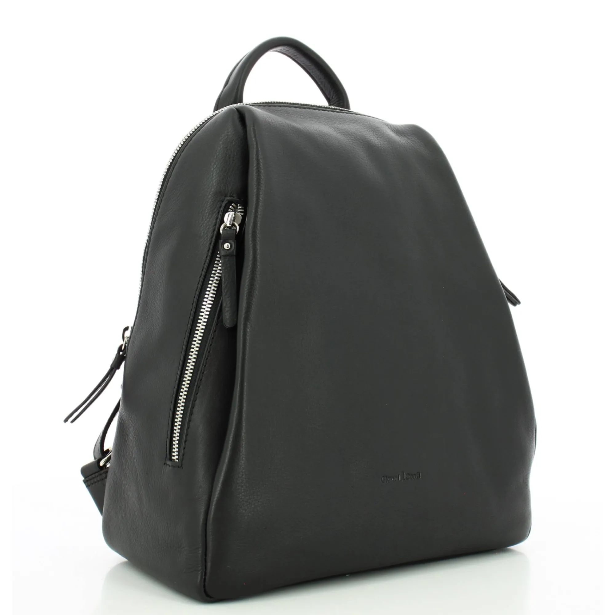 Gianni Conti Sacs À Dos Femme*Sac a dos en cuir pleine fleur Noir