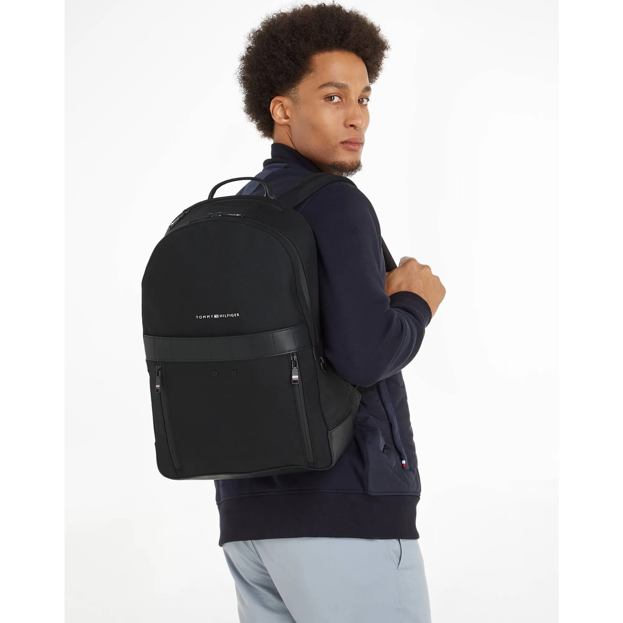 Tommy Hilfiger Sacs À Dos*Sac a dos homme Elevated 1985 Noir