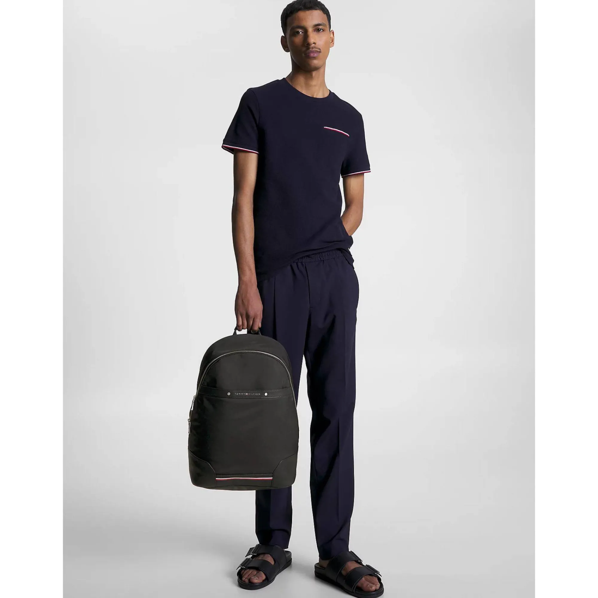 Tommy Hilfiger Sacs À Dos*Sac a dos ordinateur Central Noir