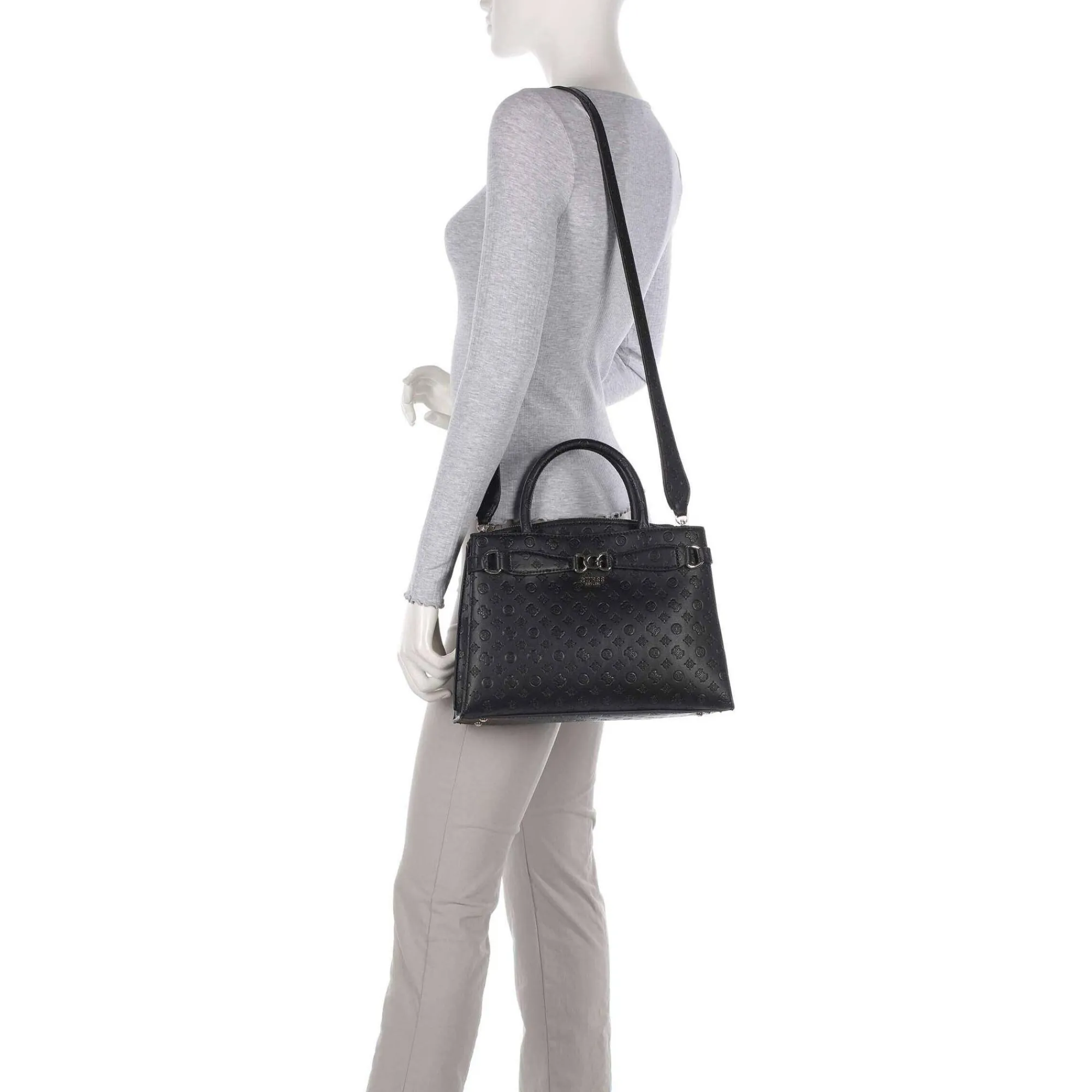 Guess Sacs À Main*Sac a main Arlena a imprime logo Noir