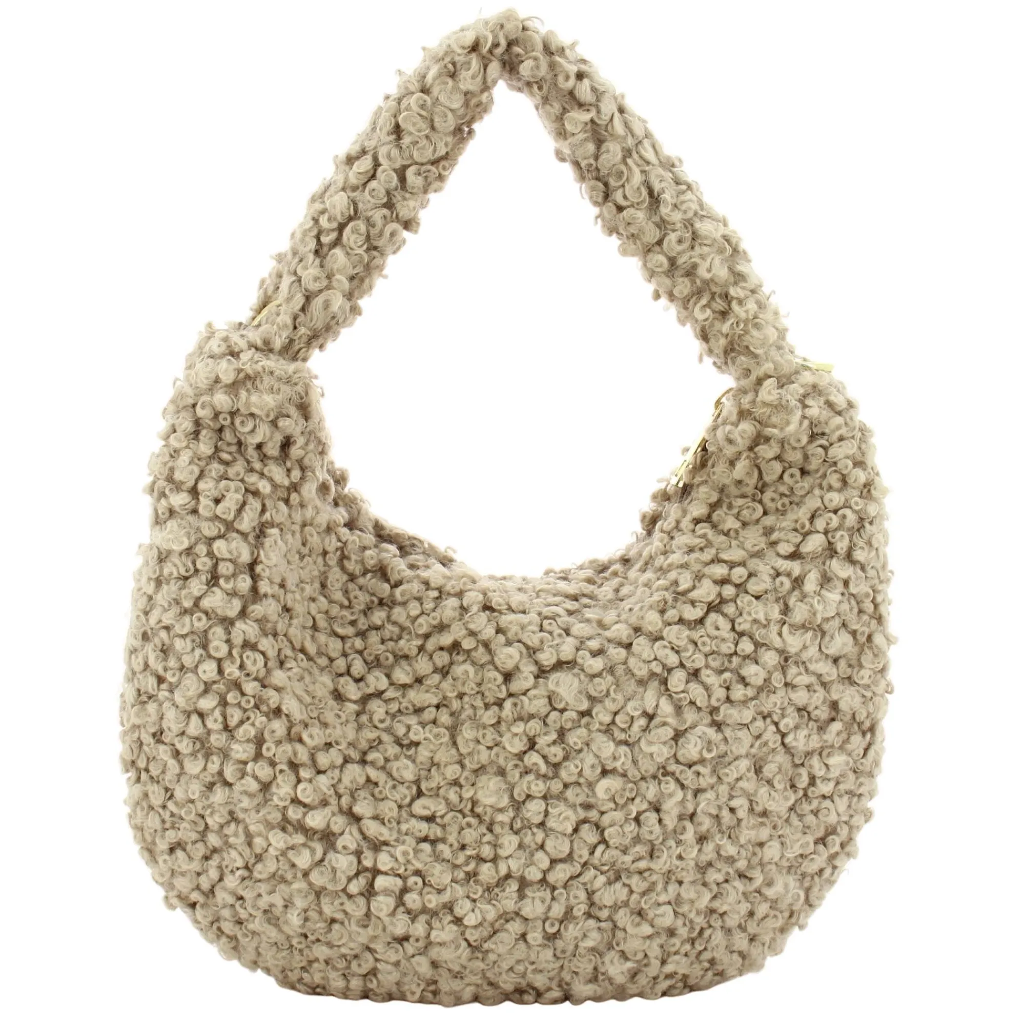 Marlon Firenze Sacs Bandoulière*Sac a main teddy effet fourrure