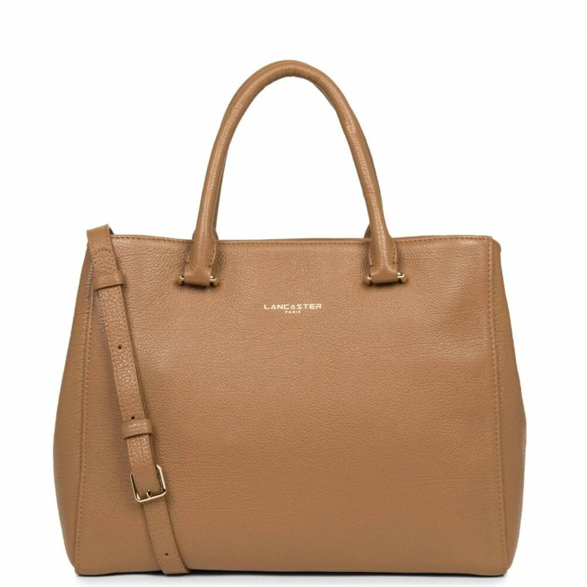 Lancaster Sacs À Main*Sac a main zippe Isa Dune Camel