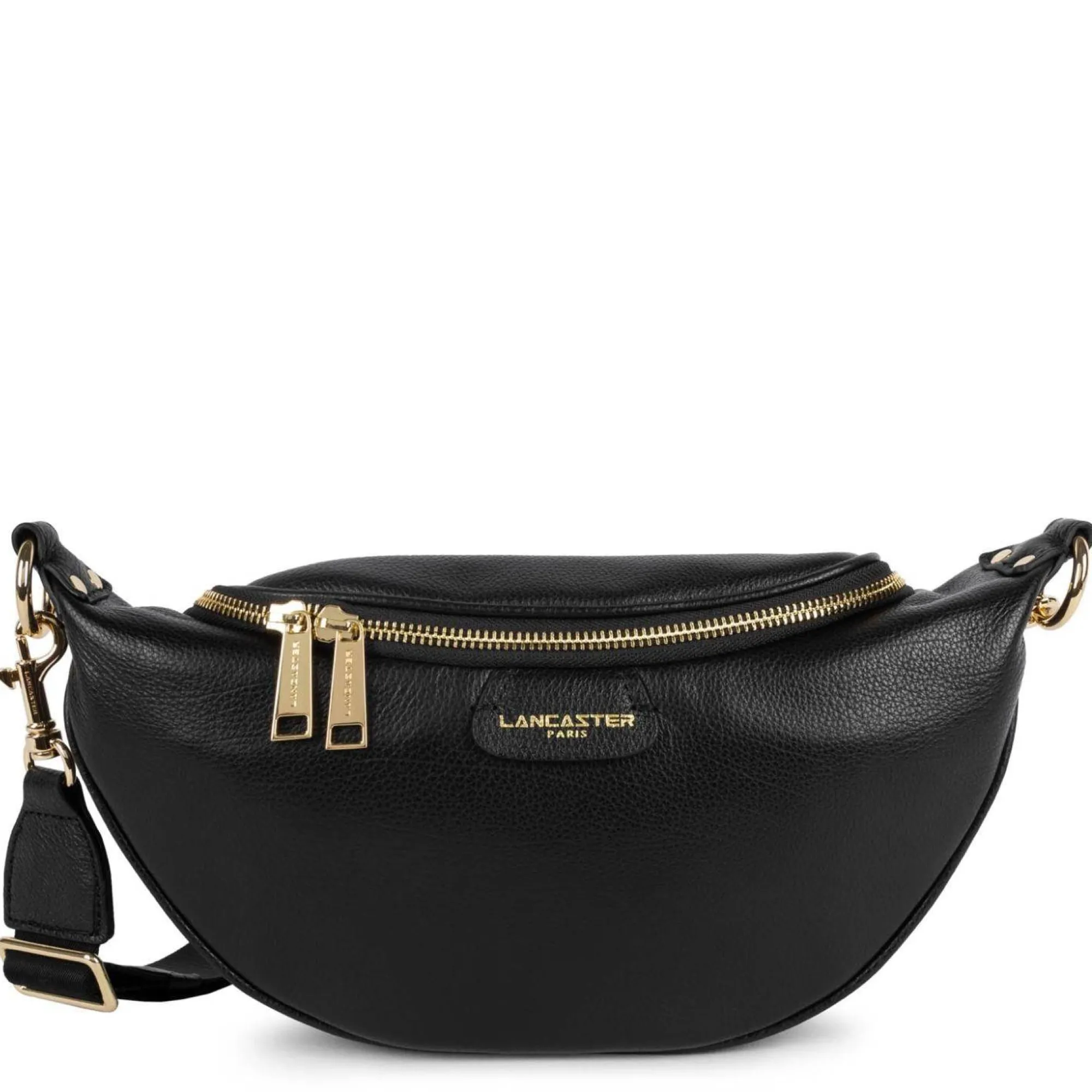 Lancaster Sacs Banane Femme*Sac banane zippe Dune Noir