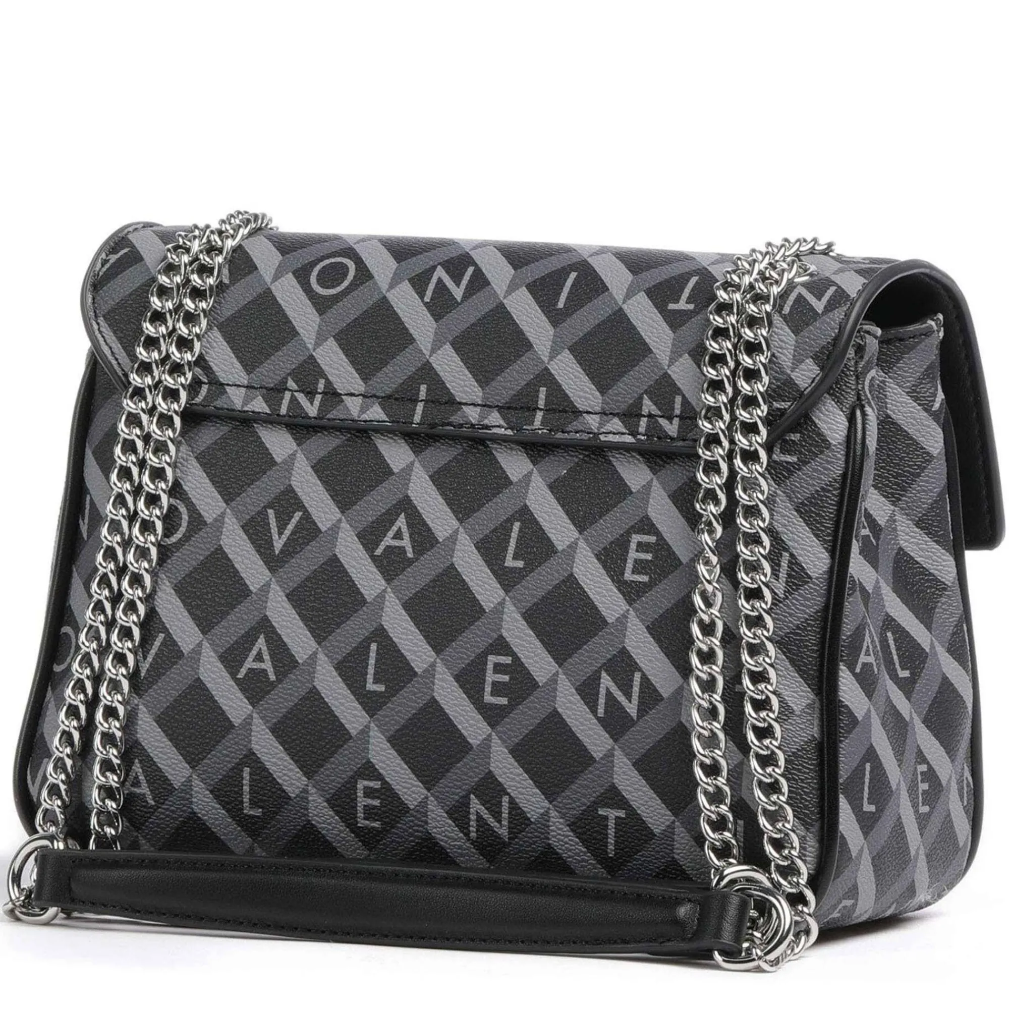 Valentino Bags Sacs Bandoulière*Sac bandouliere a rabat Barrio Noir gris