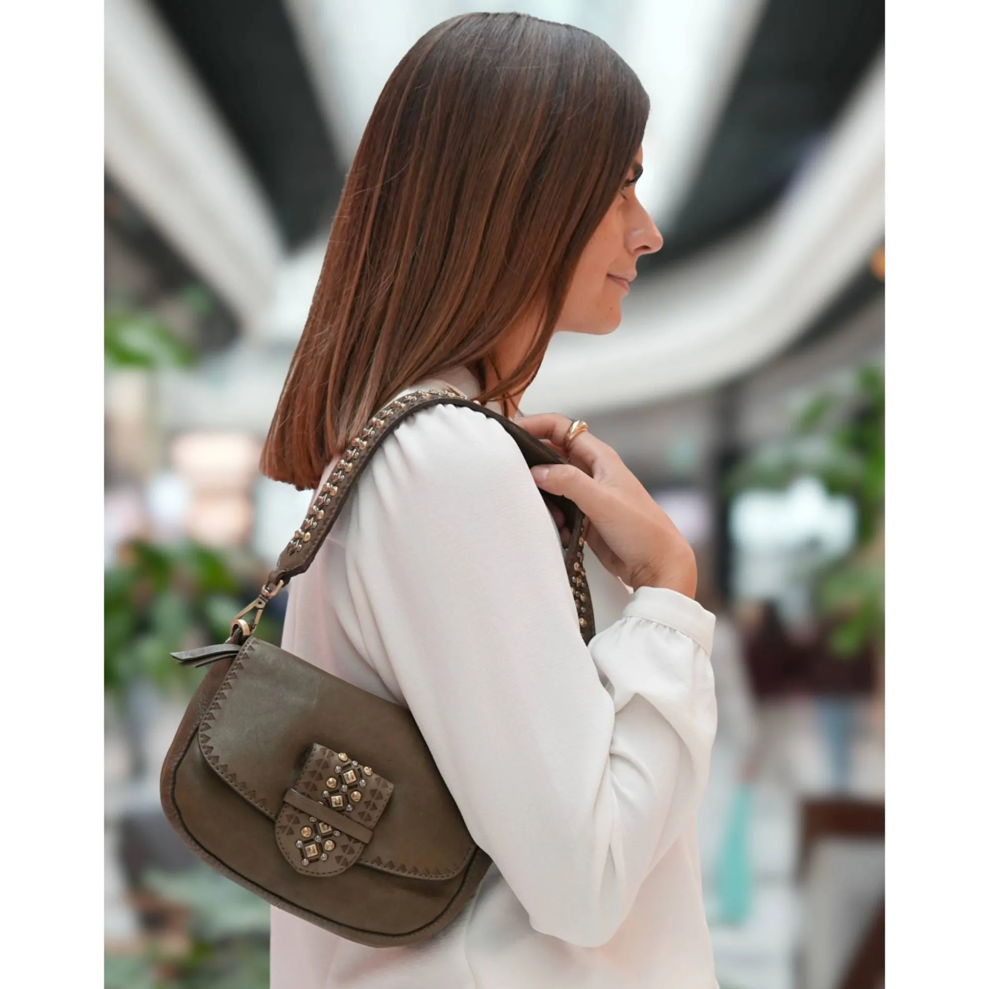 Biba Sacs Bandoulière*Sac bandouliere a rabat Cody en cuir cloute