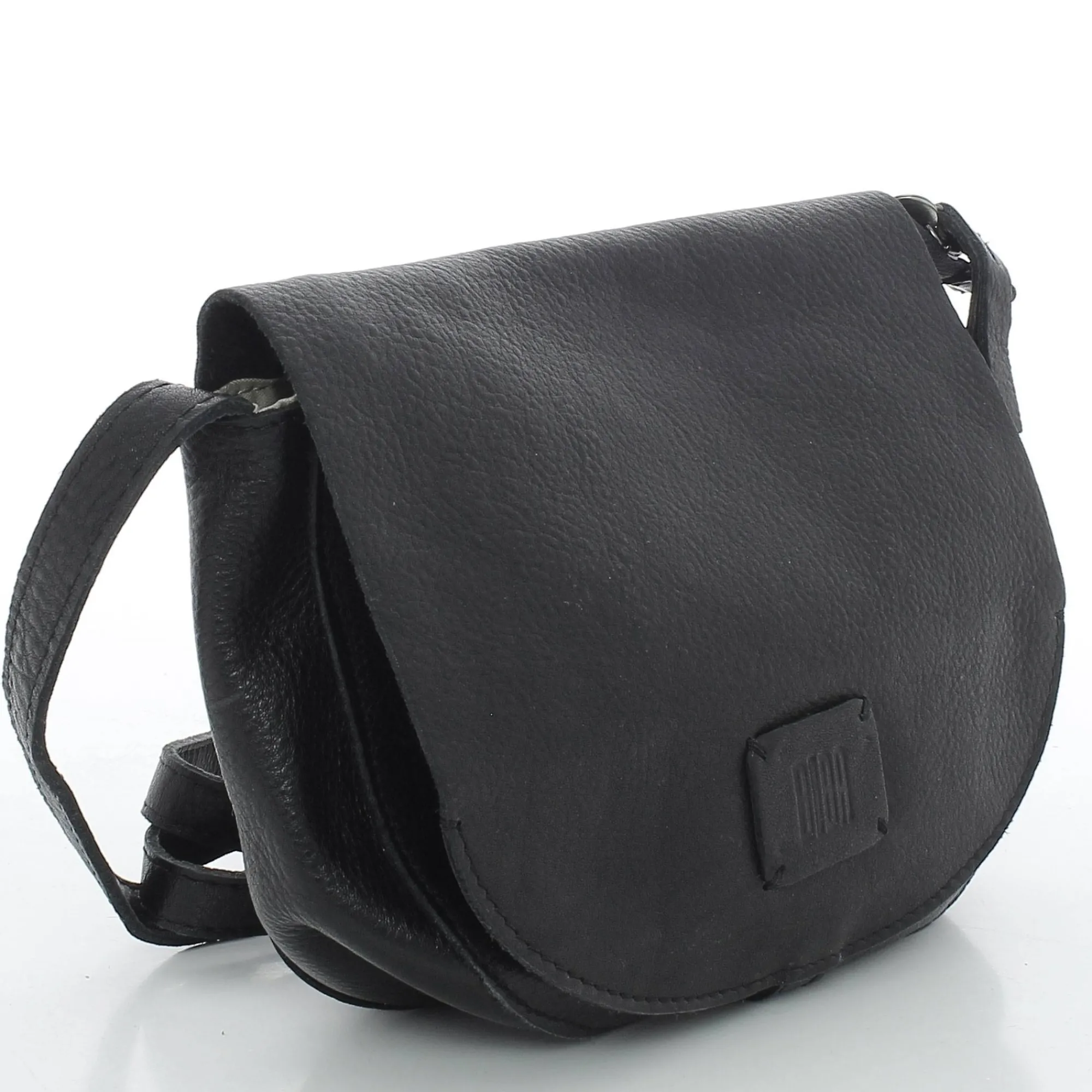 Biba Sacs Bandoulière*Sac bandouliere Chester Tb demi-lune en cuir Negro