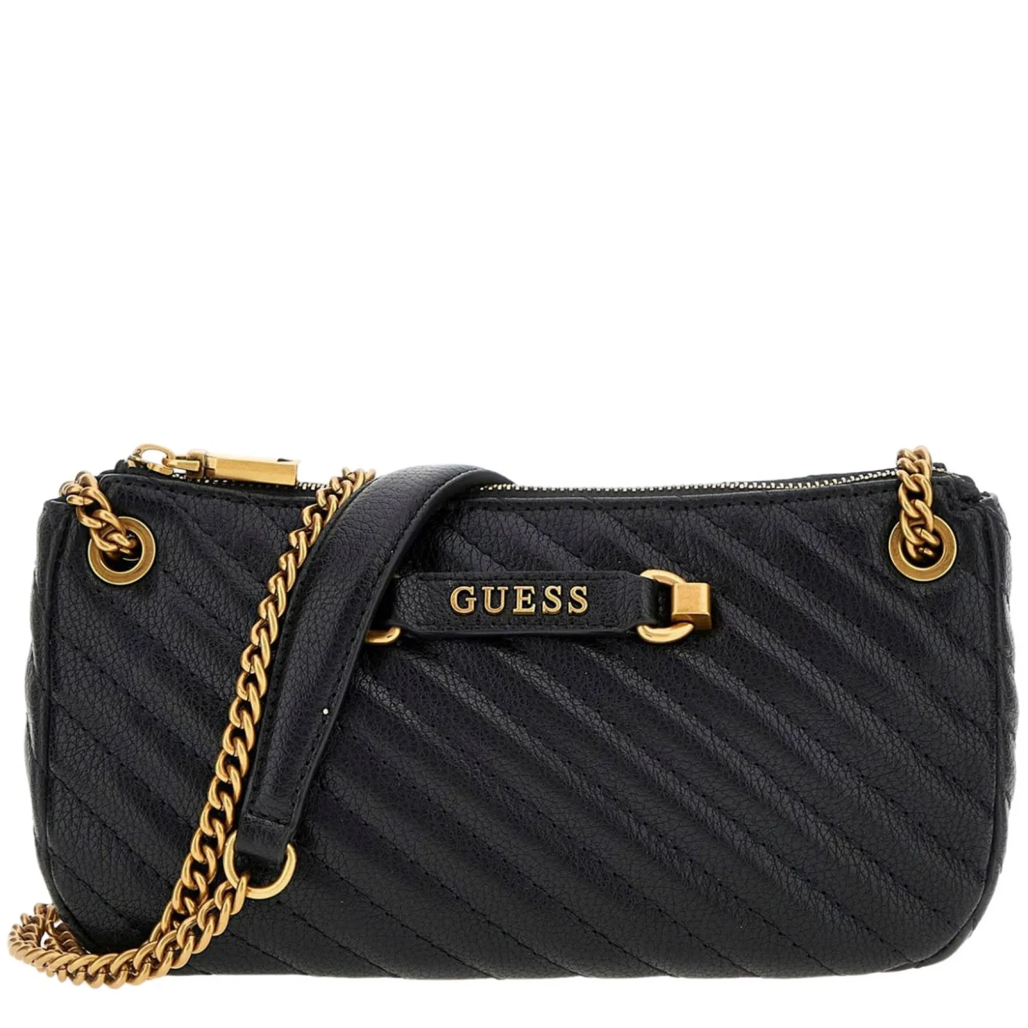 Guess Sacs Bandoulière*Sac bandouliere effet matelasse Sela Noir