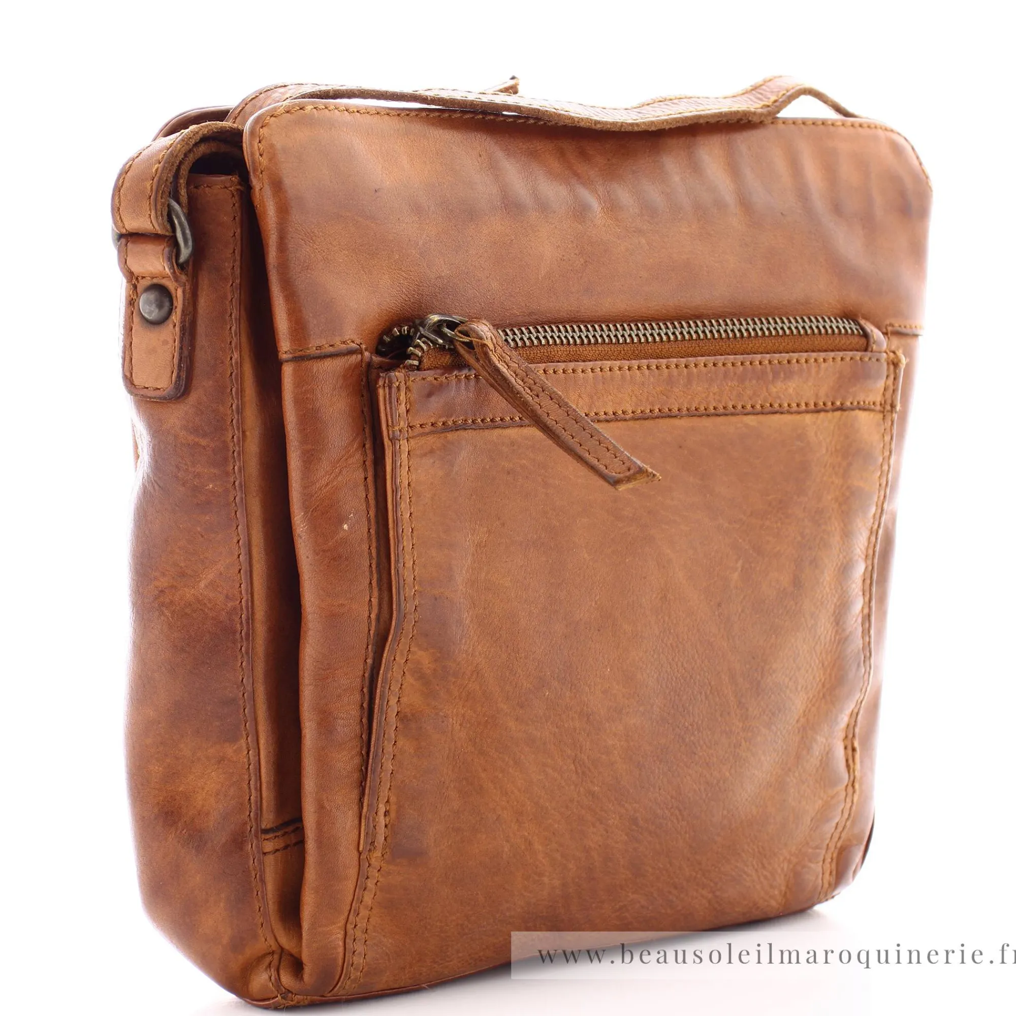 Gianni Conti Sacs Bandoulière*Sac bandouliere en cuir pleine fleur
