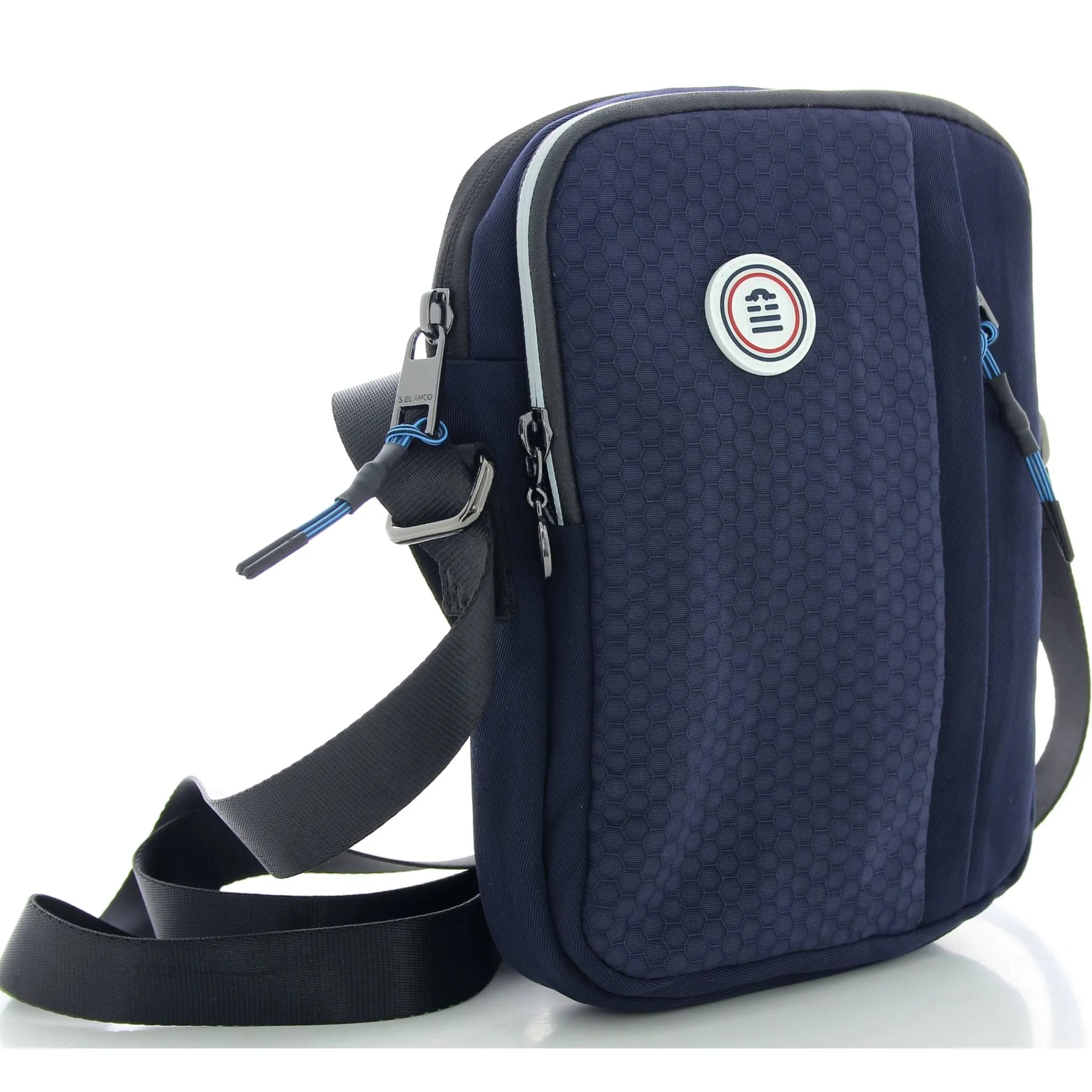 Serge Blanco Petites Sacoches Homme*Sac bandouliere Honey en textile Marine