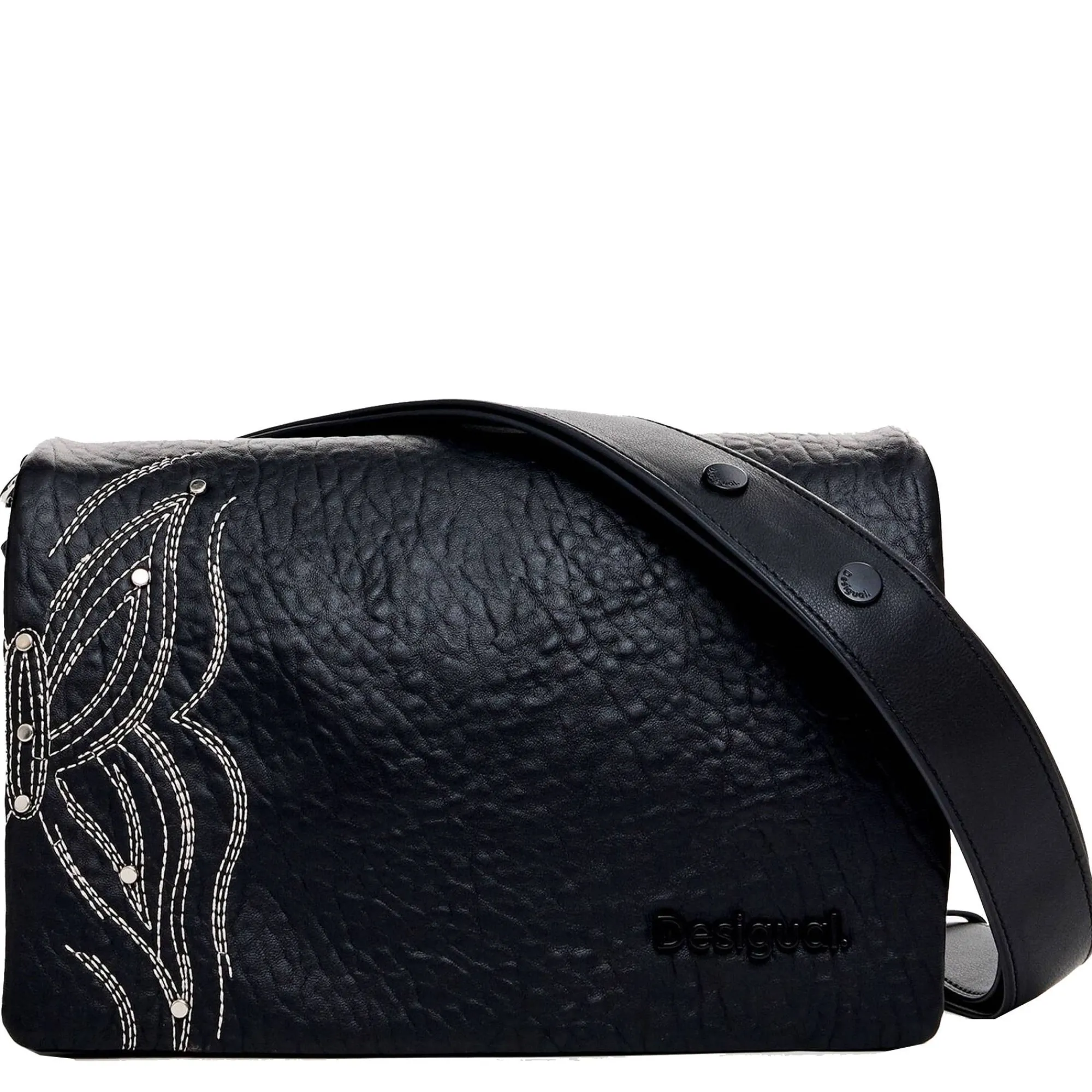 Desigual Sacs Bandoulière*Sac bandouliere imprime papillon Goodall Dortmund 2.0 Noir