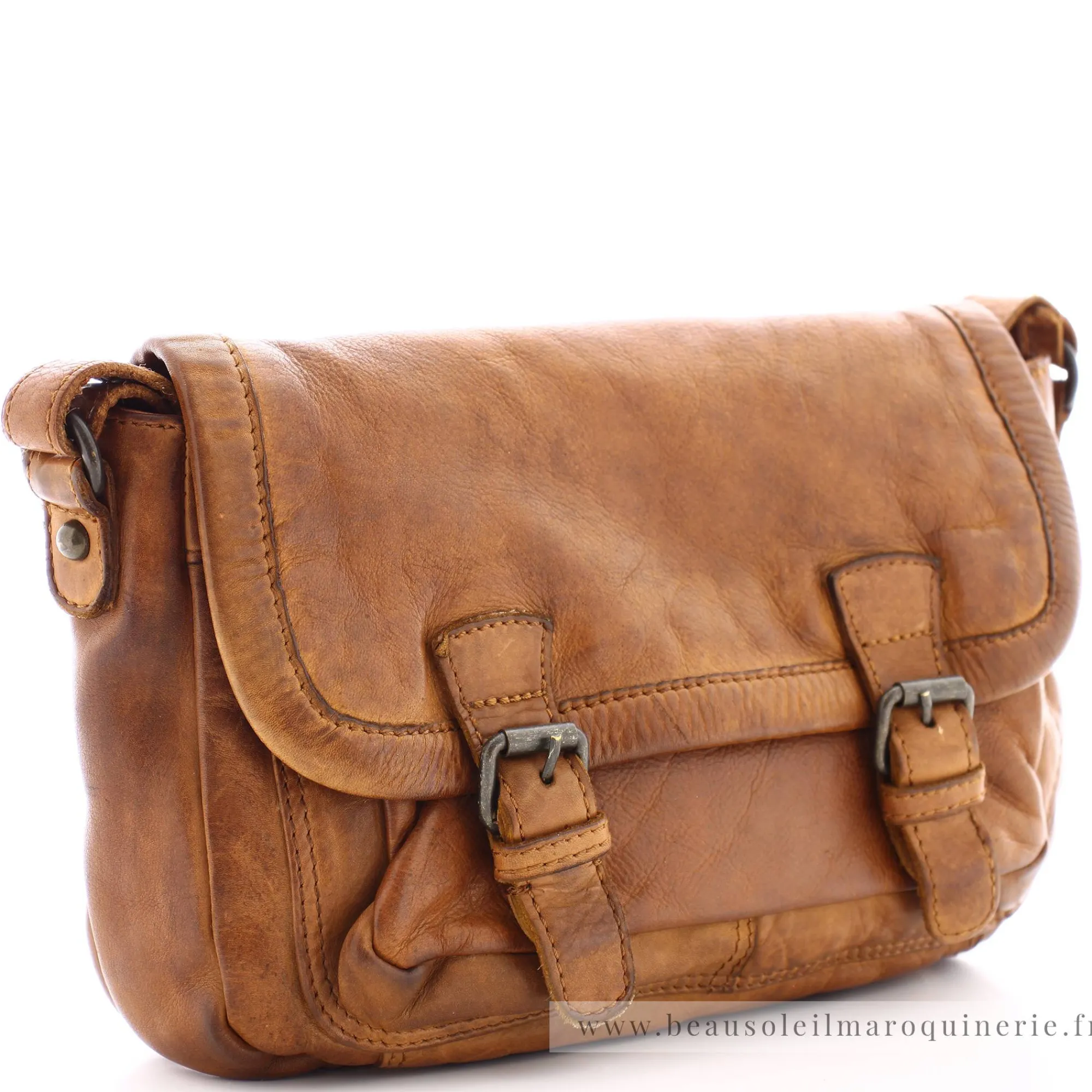 Gianni Conti Sacs Bandoulière*Sac bandouliere Katrin a rabat en cuir