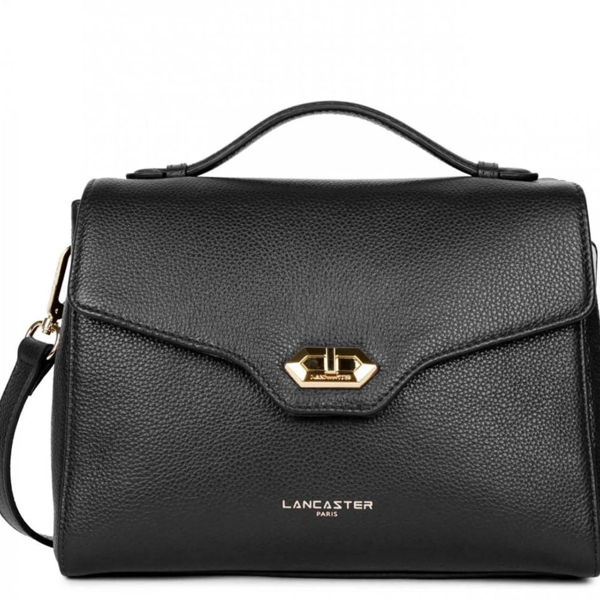 Lancaster Sacs Bandoulière*Sac bandouliere Milano Cosmos rabat fermoir
